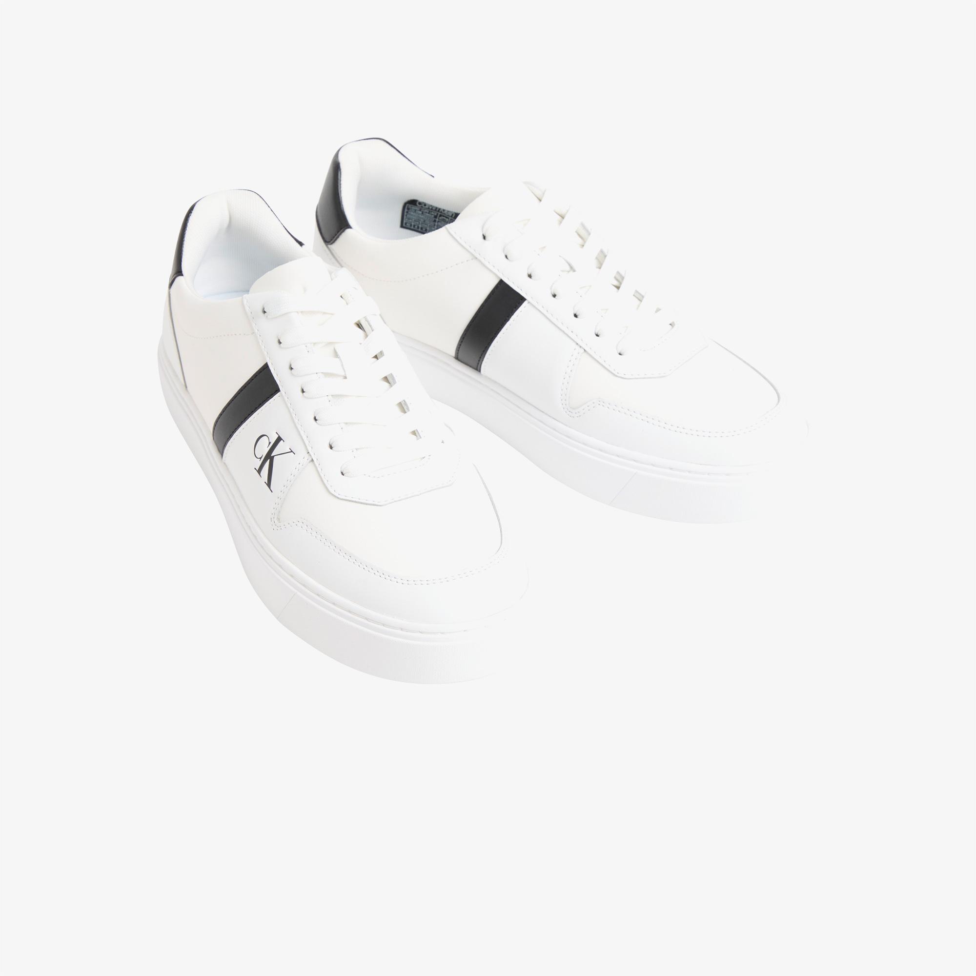 Calvin Klein Classic Cups Lace Tongue Erkek Beyaz Sneaker