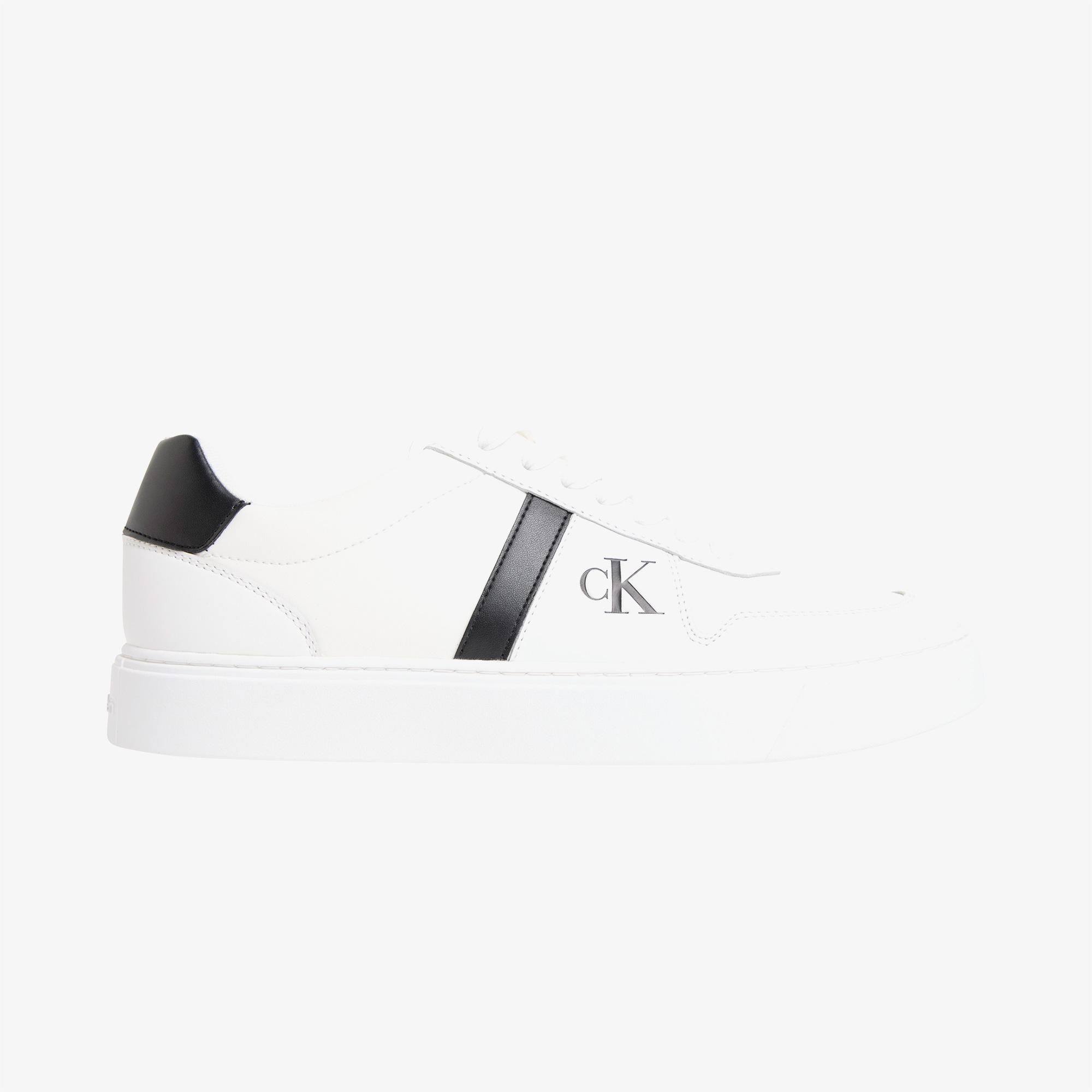 Calvin Klein Classic Cups Lace Tongue Erkek Beyaz Sneaker