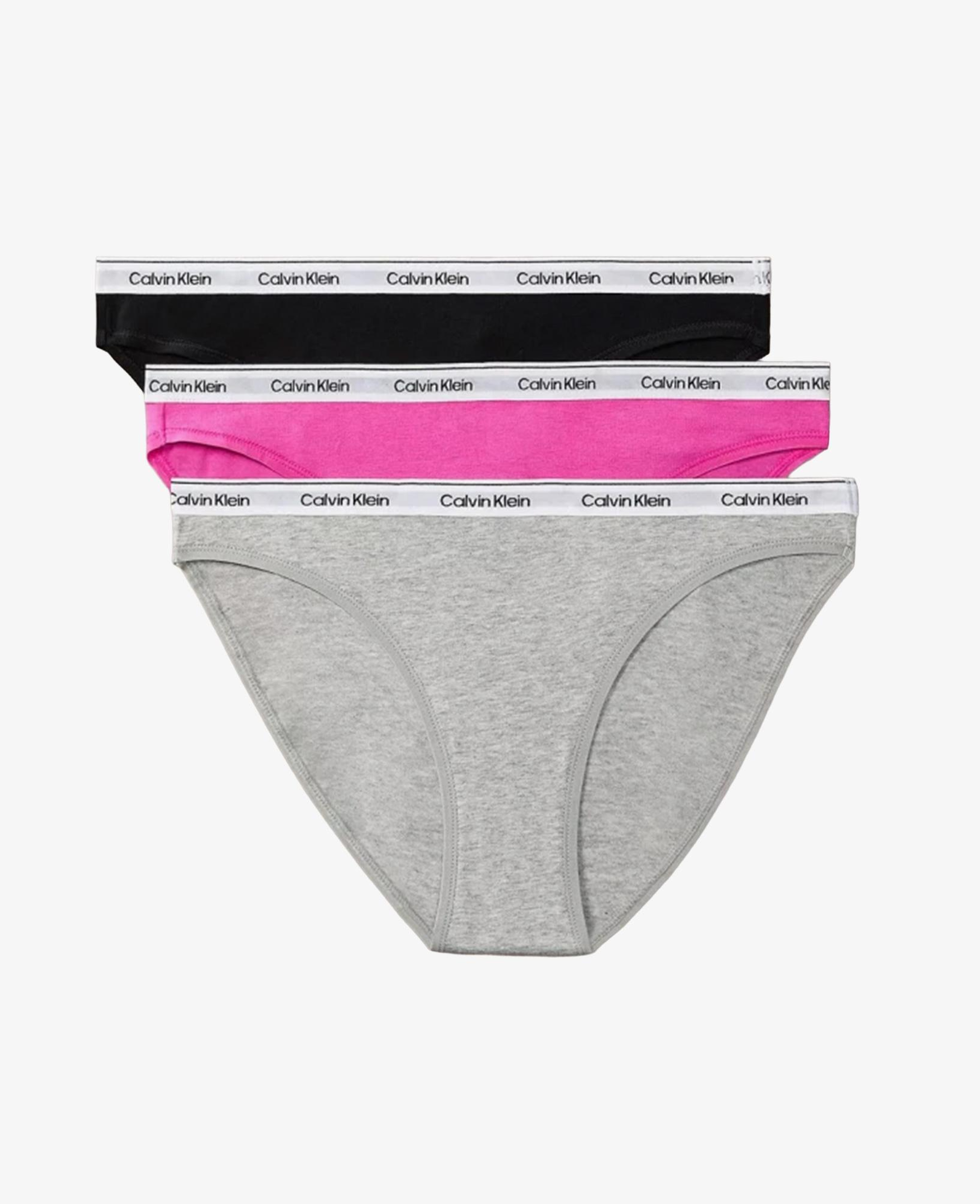 Calvin Klein 3'lü Kadın Mor Külot