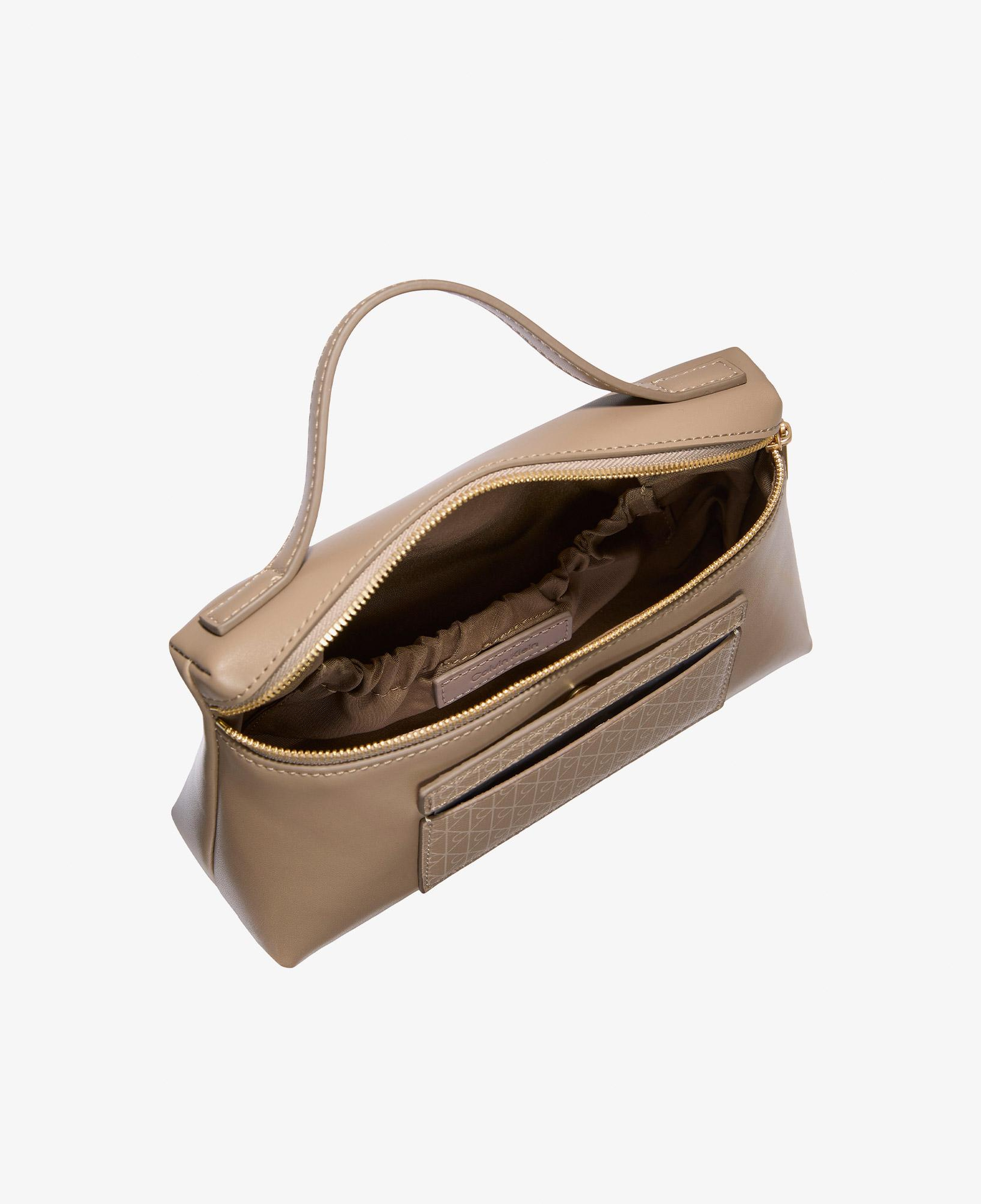 Calvin Klein Emblem Beauty Case Kadın Haki Makyaj Çantası