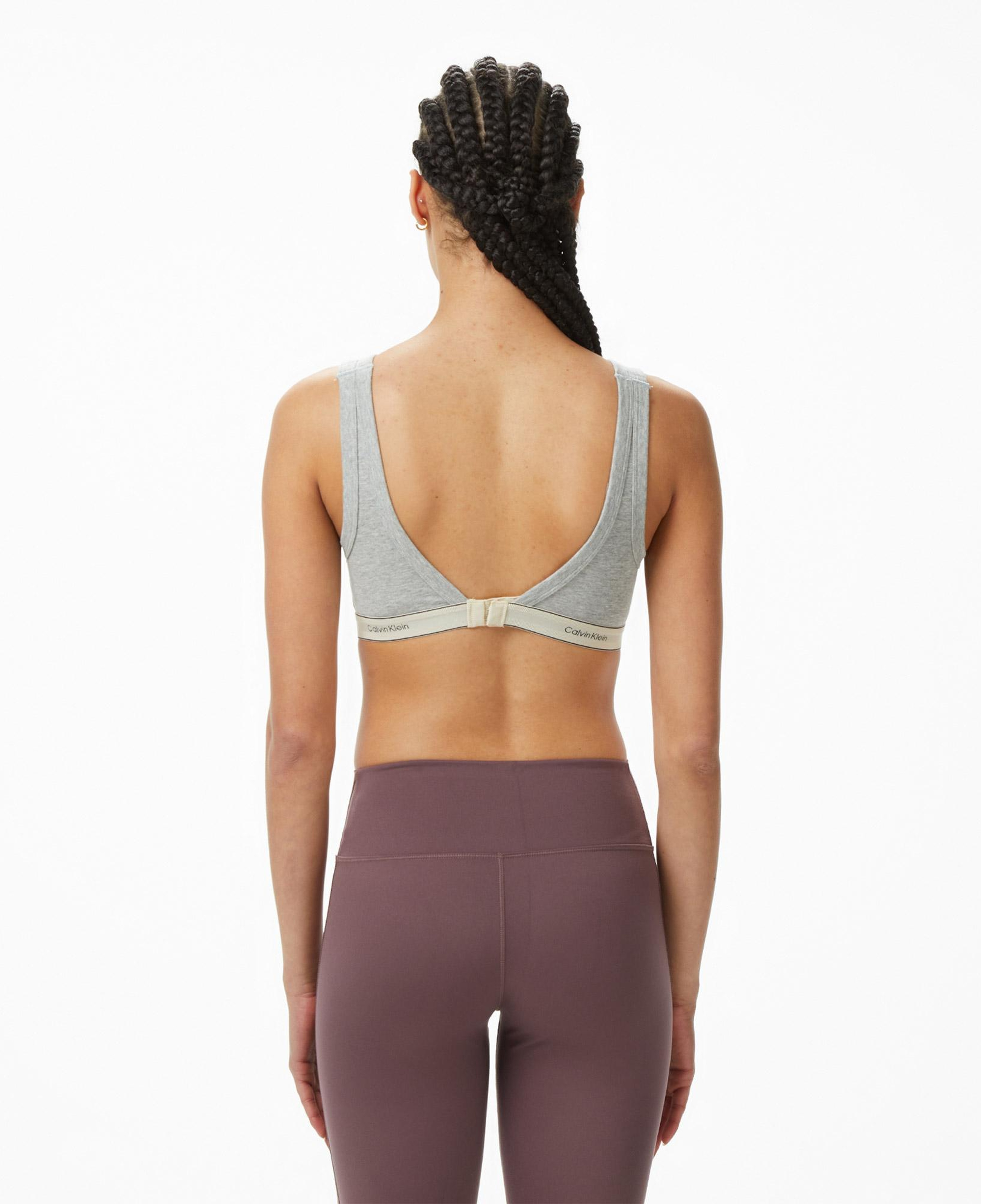 Calvin Klein Lightly Lined Kadın Gri Bra