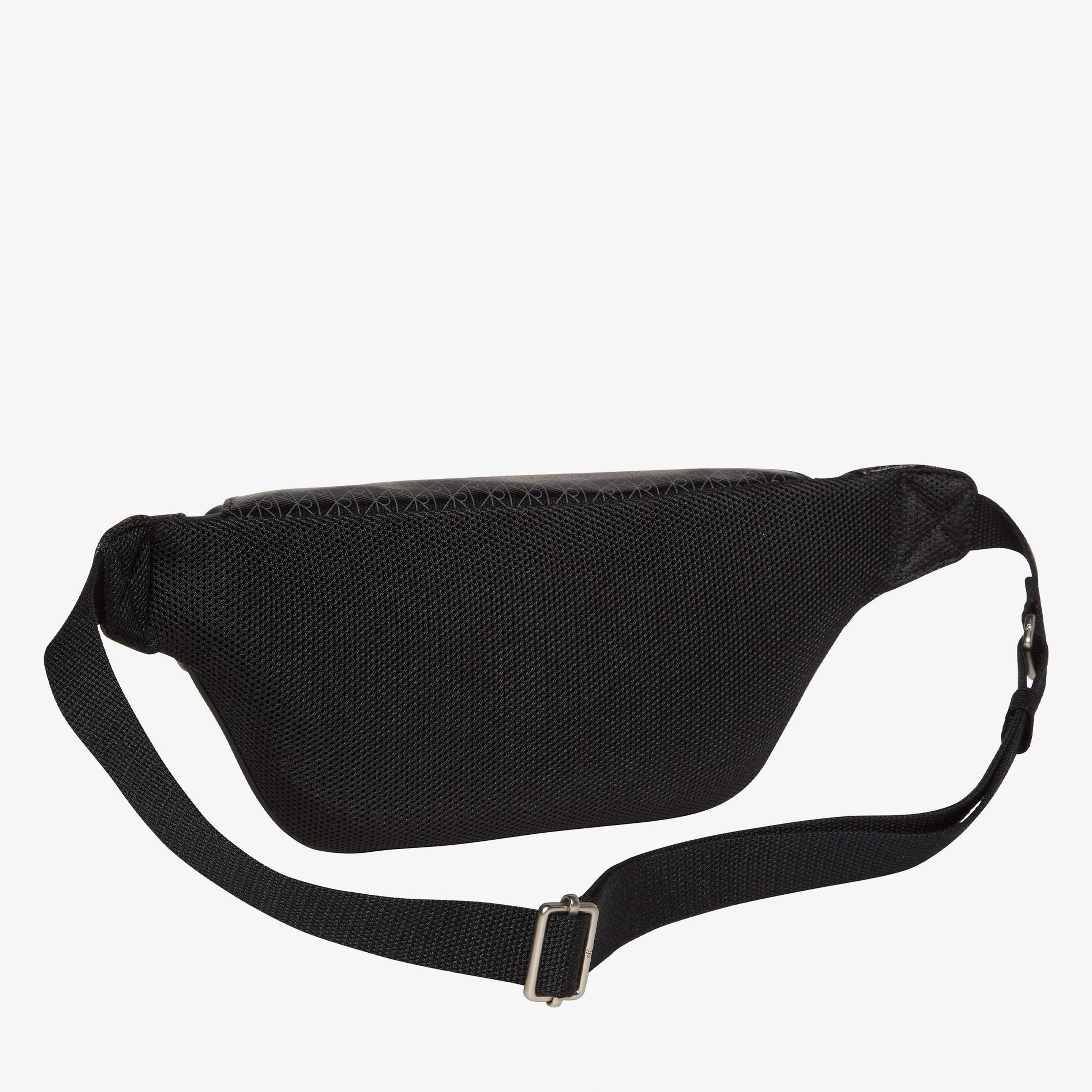 Calvin Klein Emblem Coated Waistbag Erkek Siyah Bel Çantası