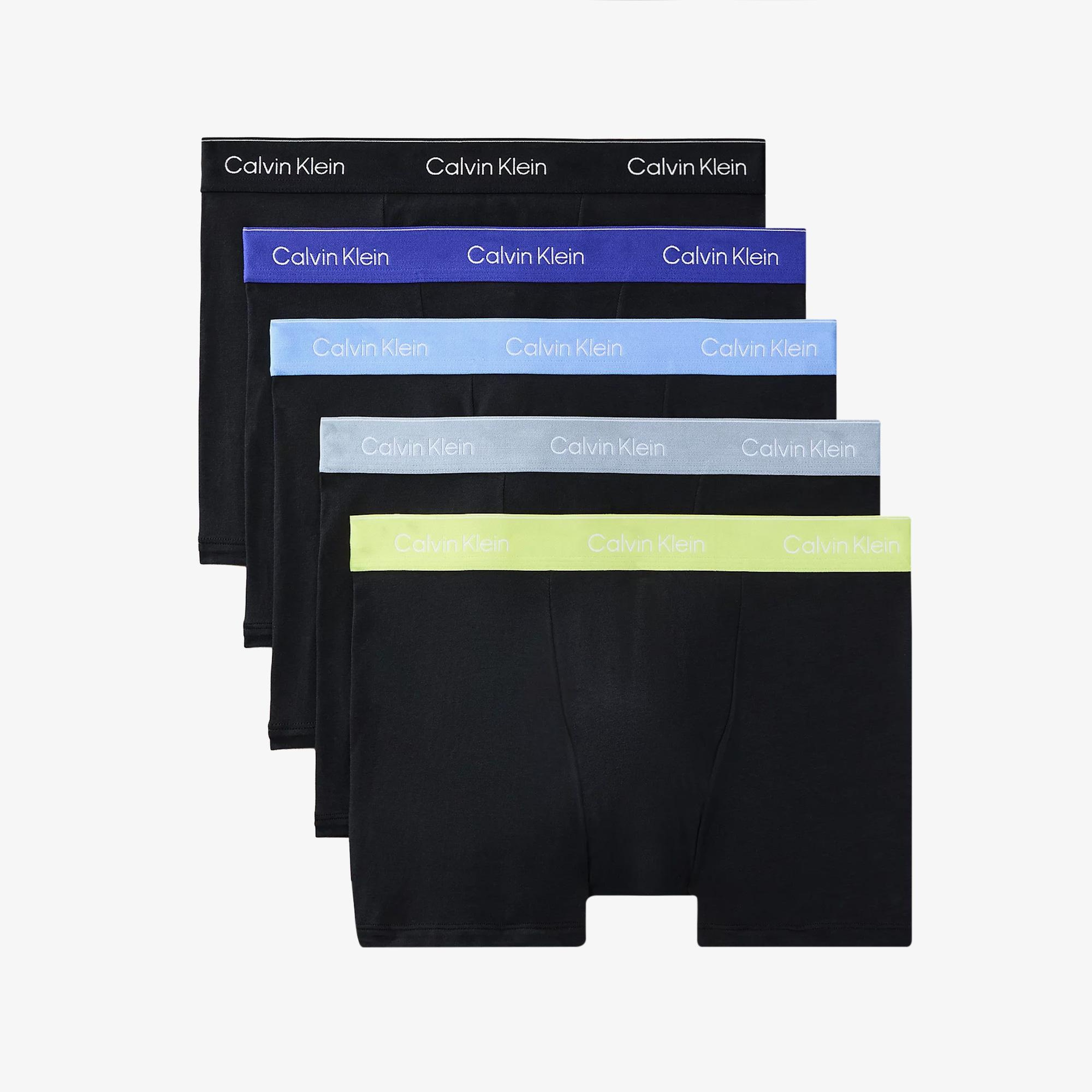 Calvin Klein Relaxed Fit Trunk 5'li Erkek Siyah Boxer