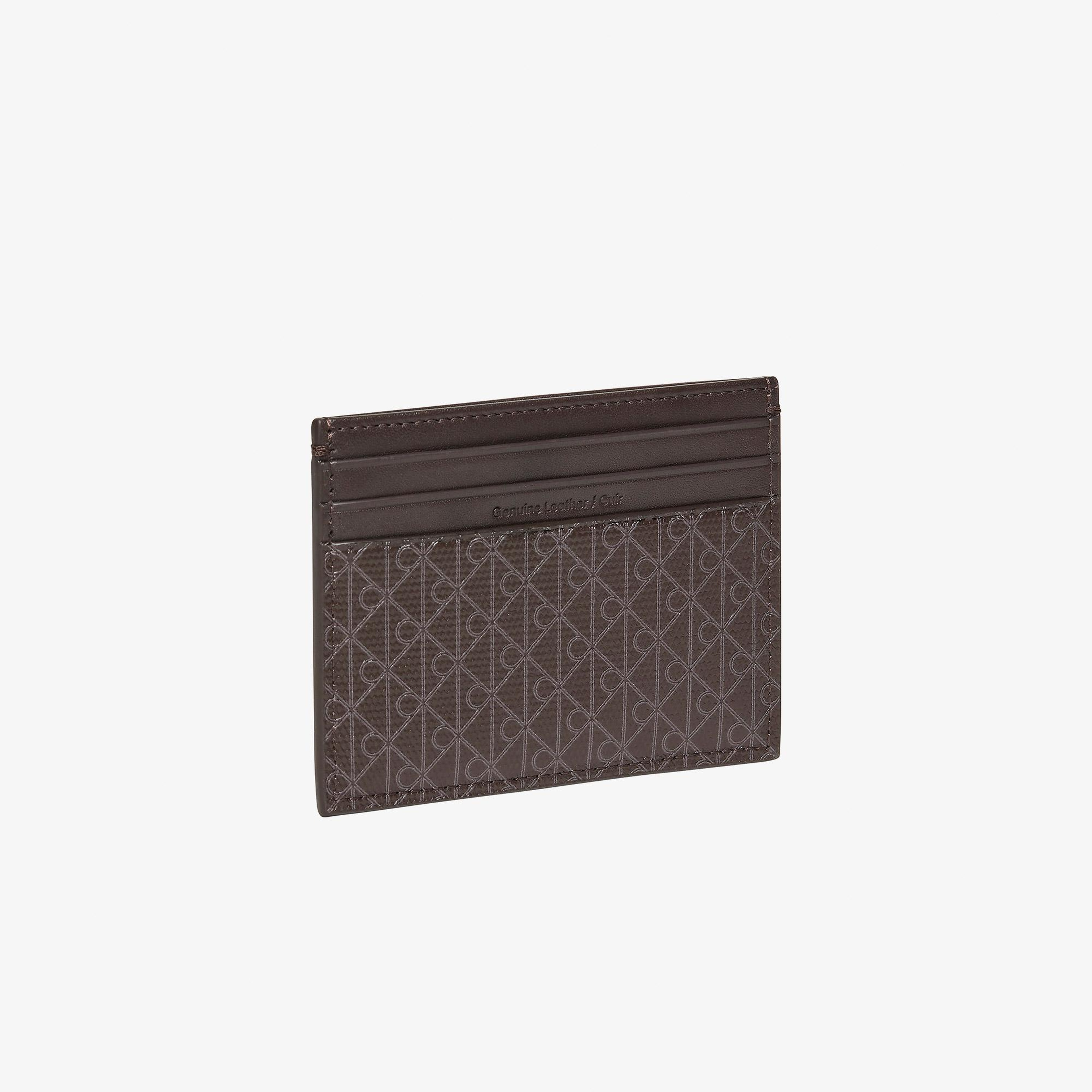 Calvin Klein Emblem Coated Erkek Gri Kartlık