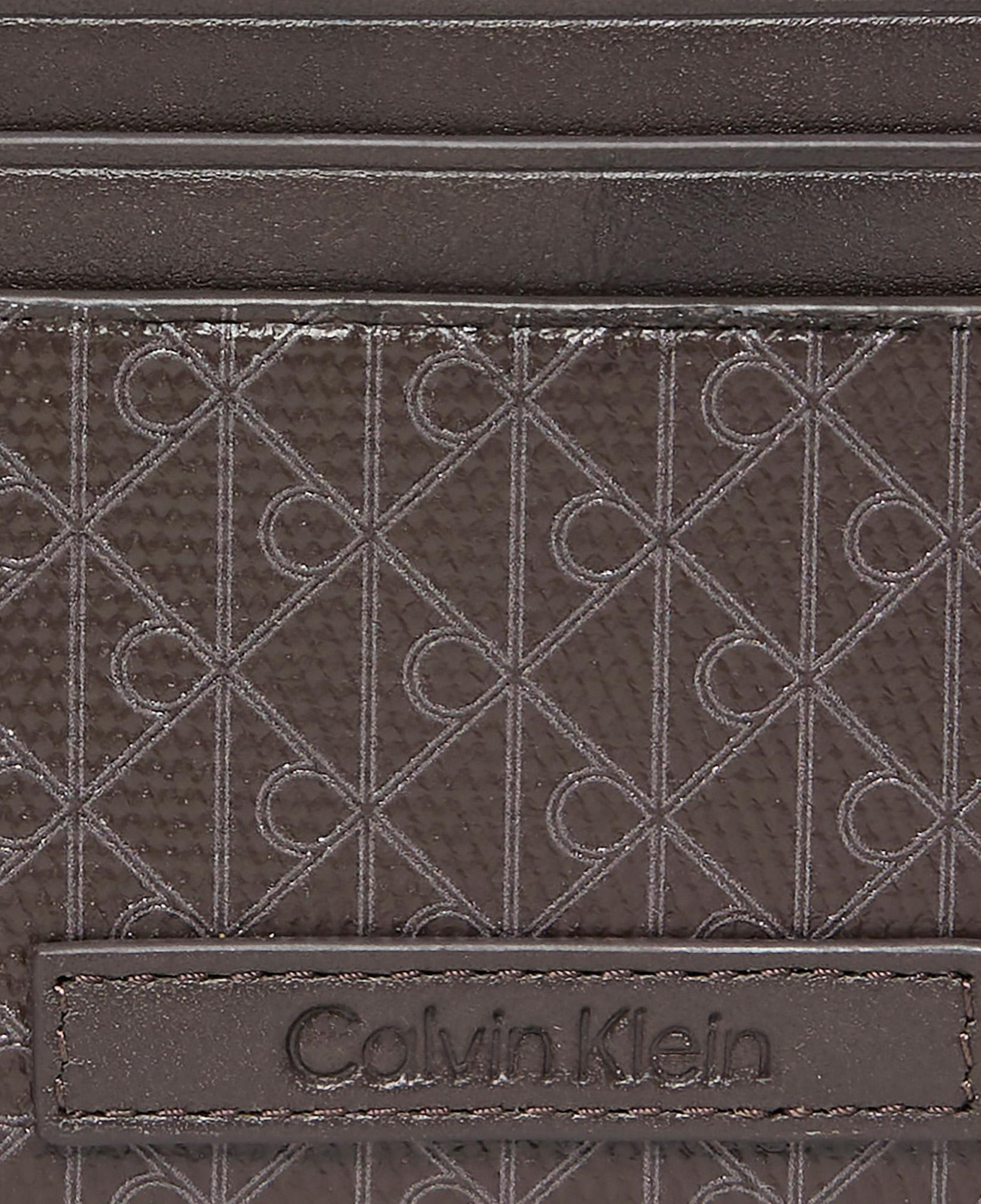 Calvin Klein Emblem Coated Erkek Gri Kartlık