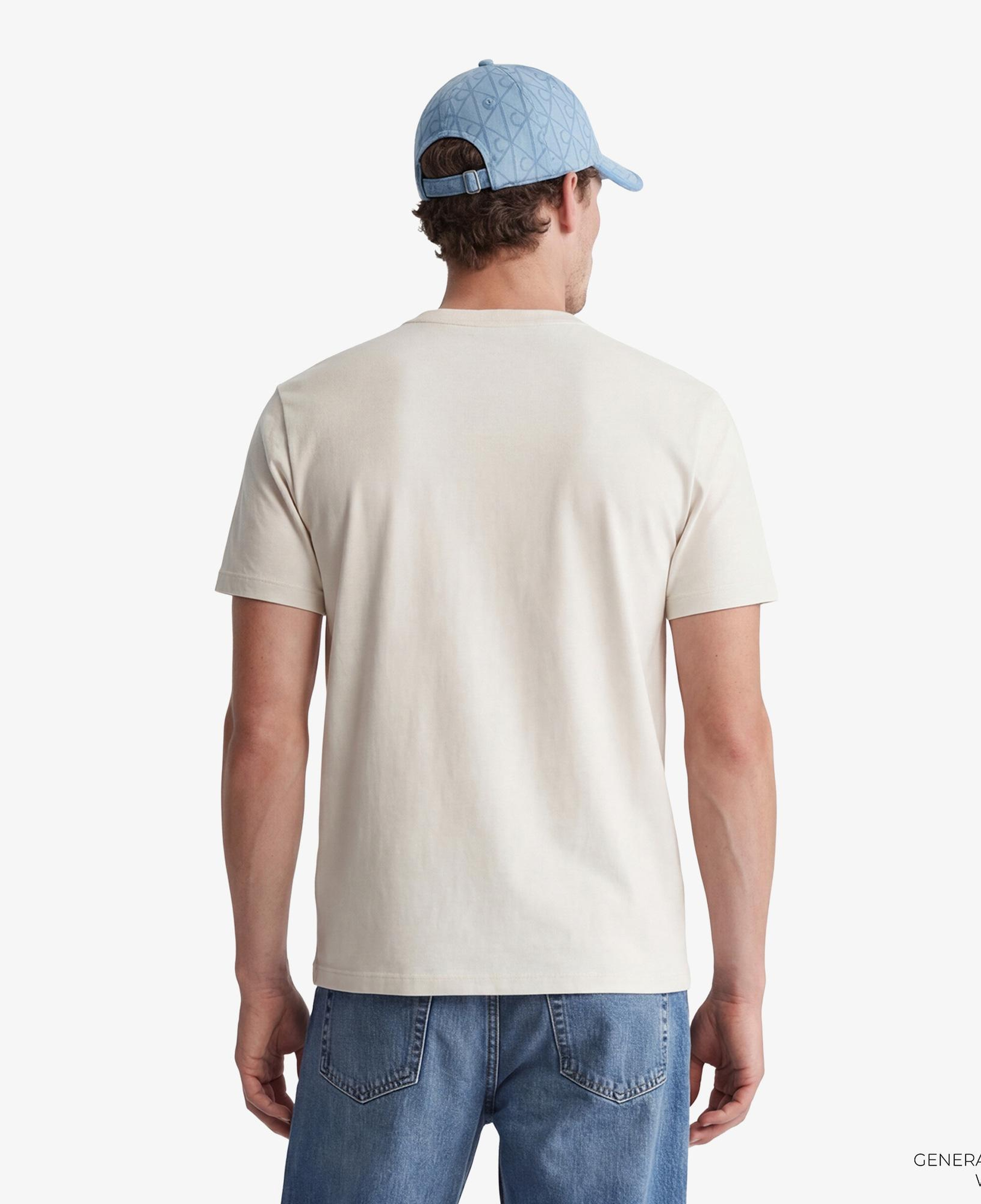 Calvin Klein 30S Grap Erkek Beyaz T-Shirt