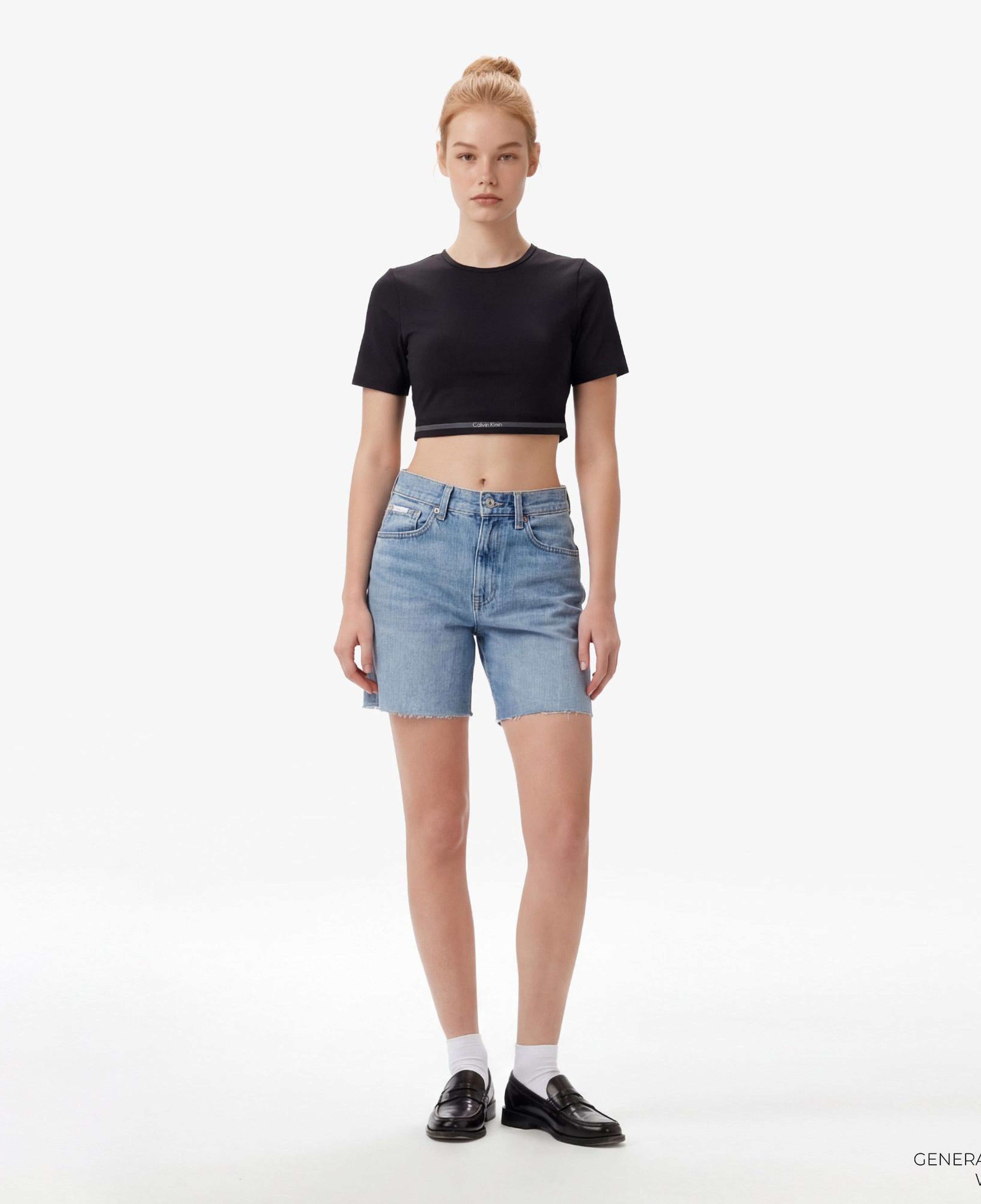 Calvin Klein Icon Sport Kadın Siyah T-Shirt