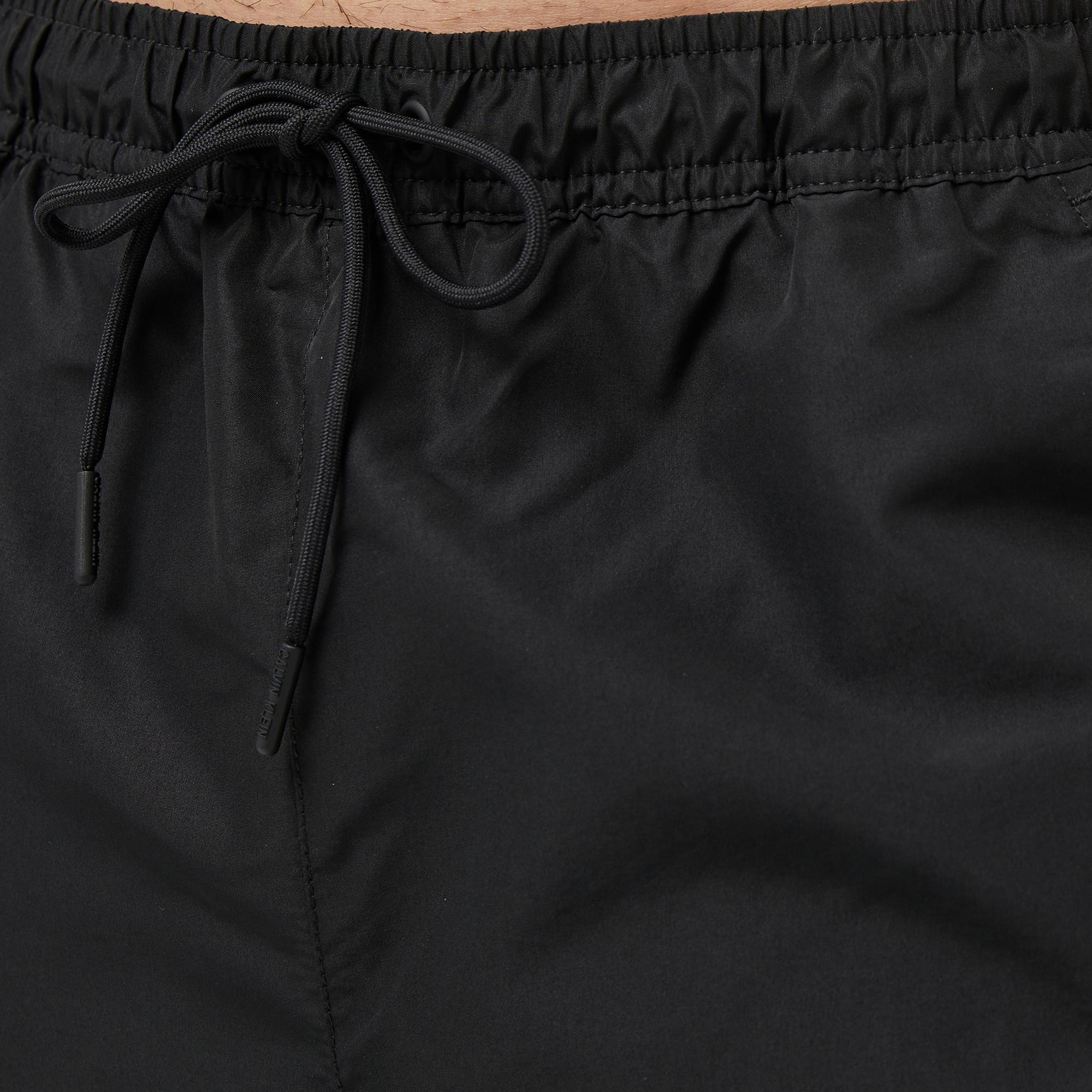 Calvin Klein Medium Drawstring Erkek Siyah Deniz Şortu