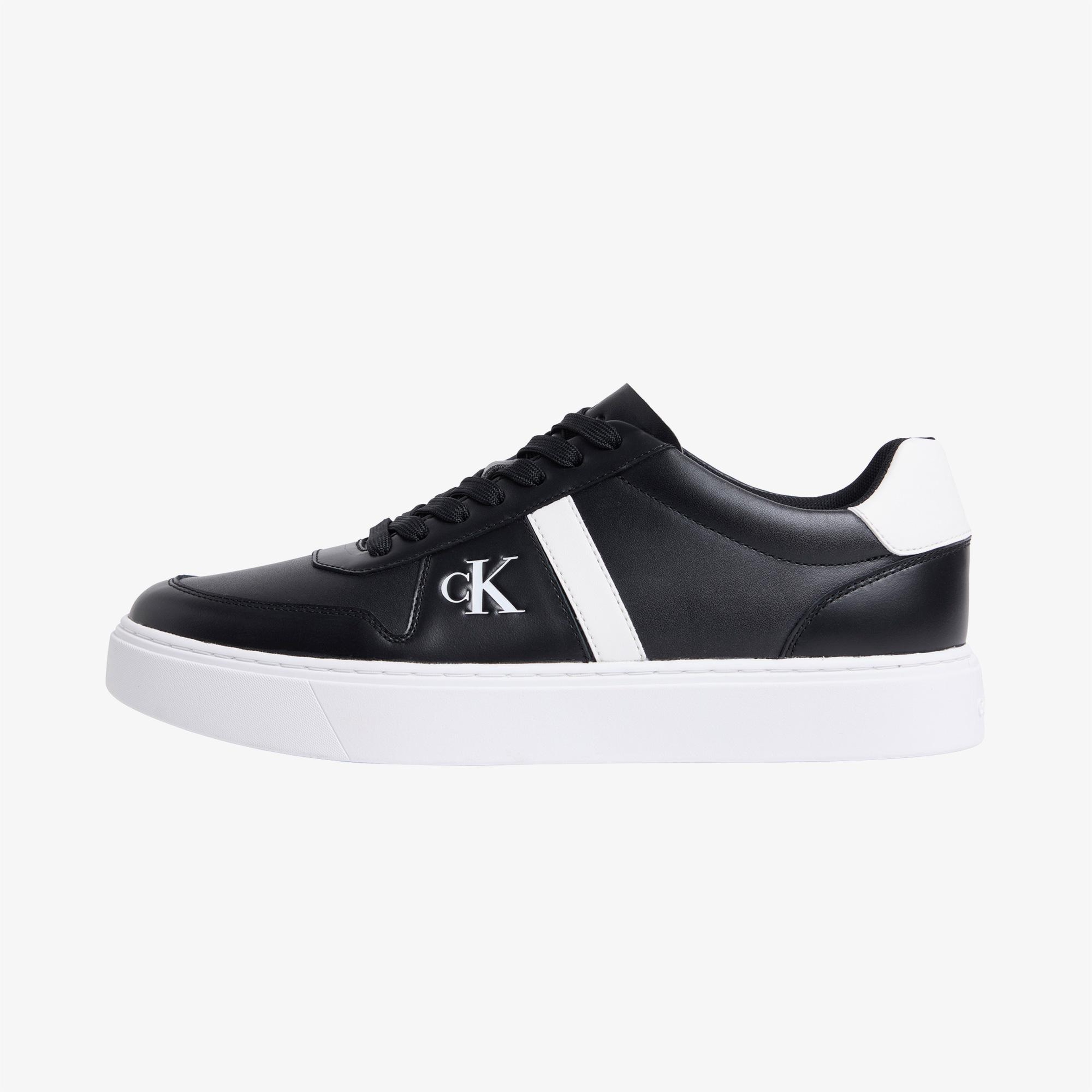Calvin Klein Classic Cups Lace Tongue Erkek Siyah Sneaker