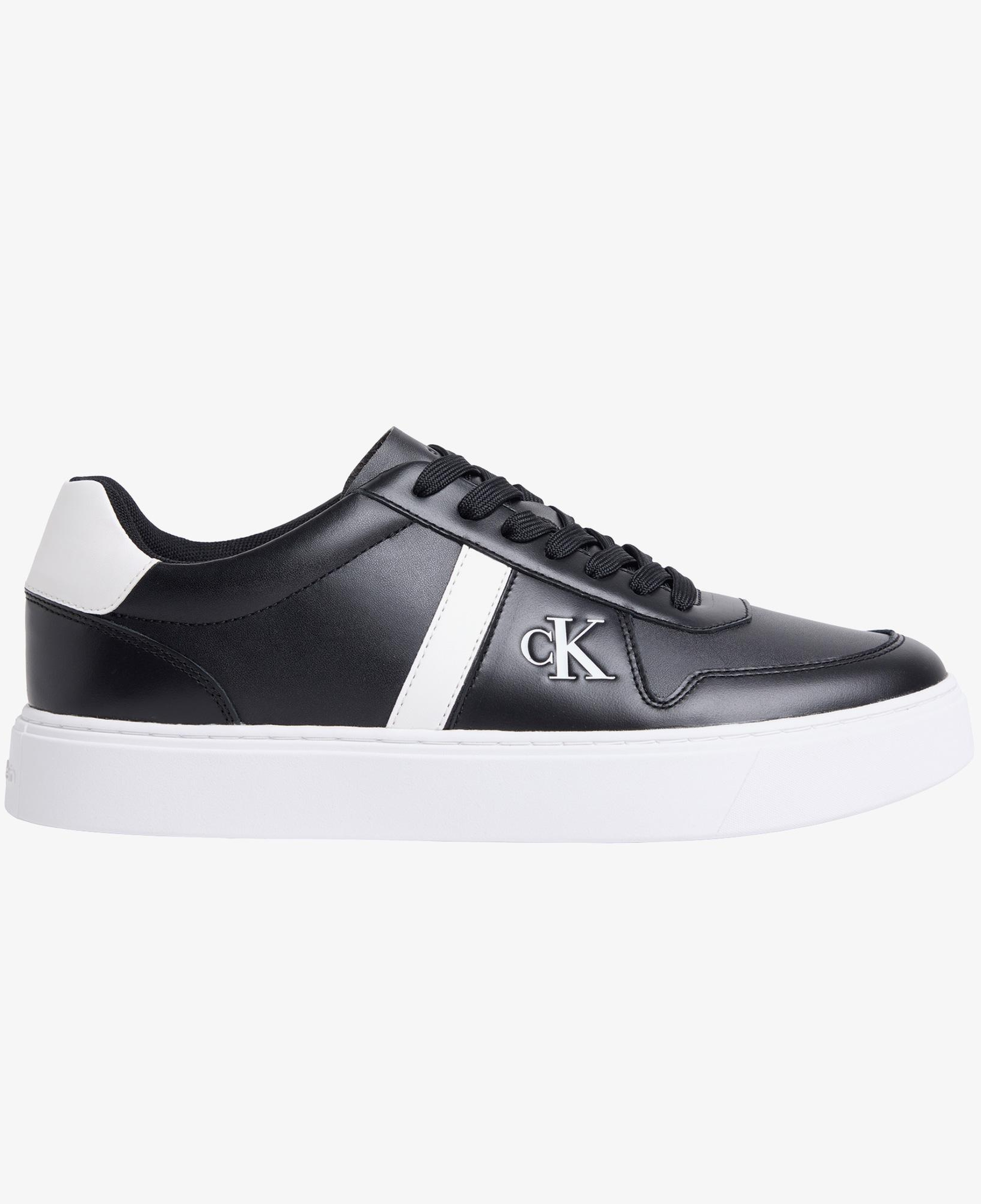 Calvin Klein Classic Cups Lace Tongue Erkek Siyah Sneaker