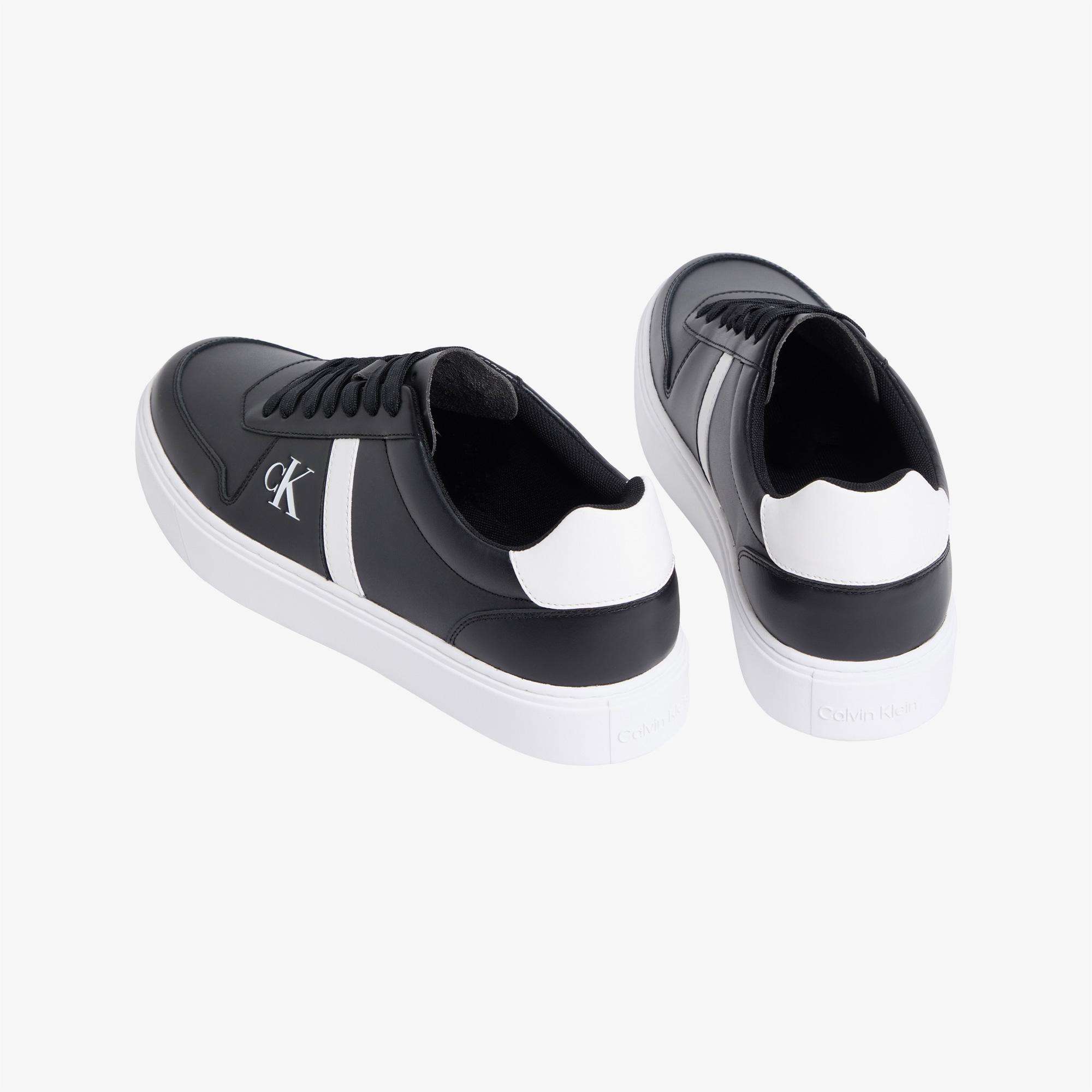 Calvin Klein Classic Cups Lace Tongue Erkek Siyah Sneaker