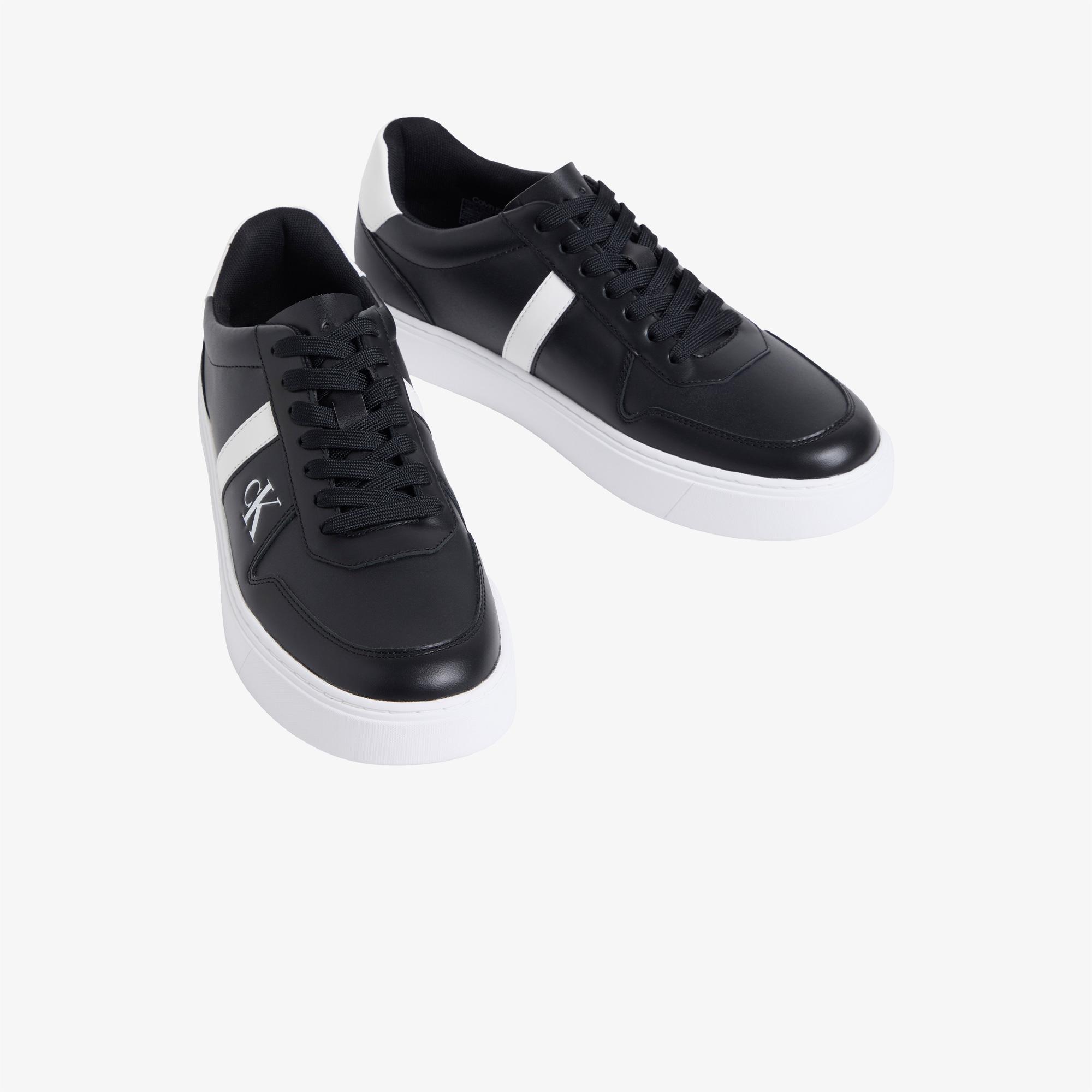 Calvin Klein Classic Cups Lace Tongue Erkek Siyah Sneaker