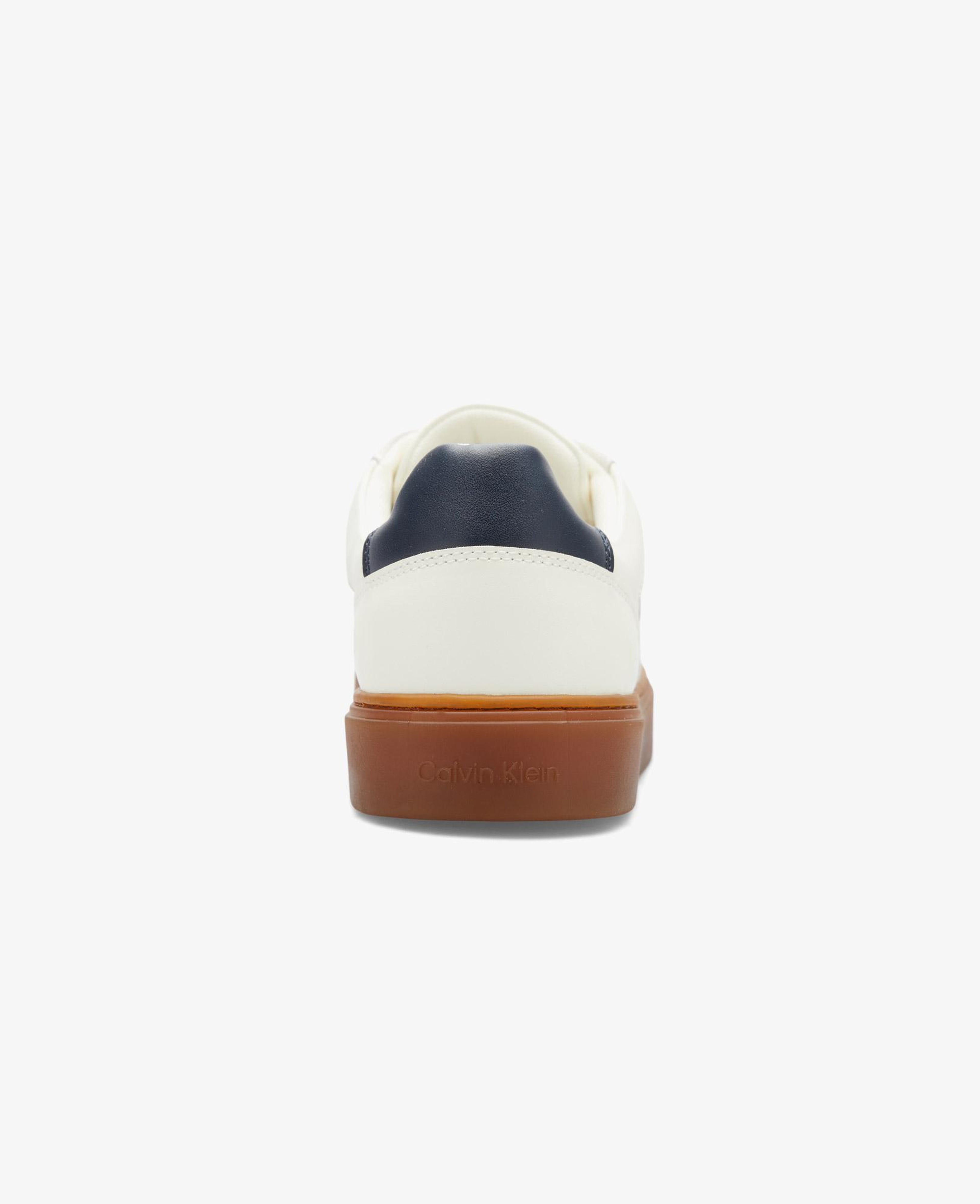 Calvin Klein Classic Cupsole Laceup Tape Erkek Bej Sneaker