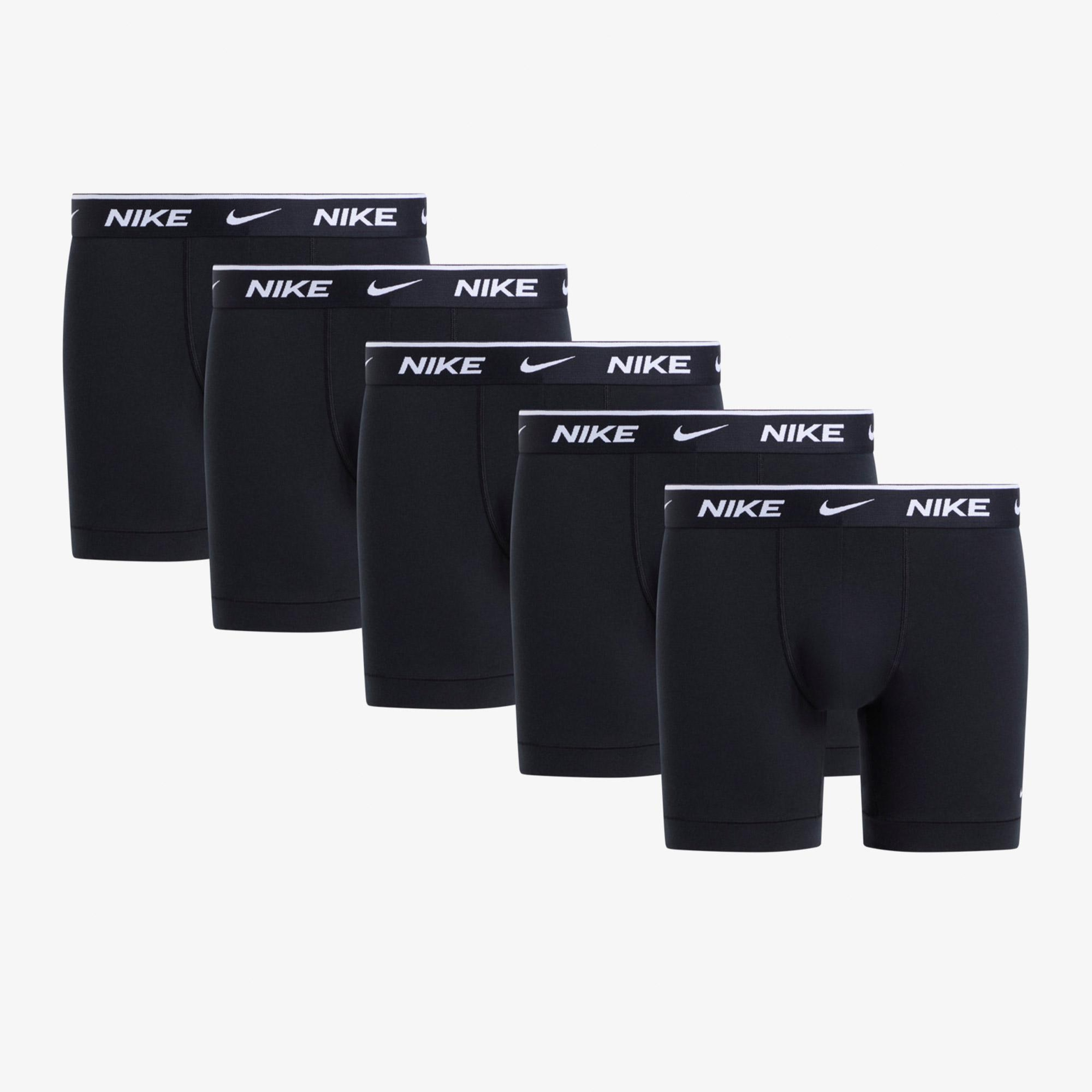 Nike Brief 5'li Erkek Siyah Boxer