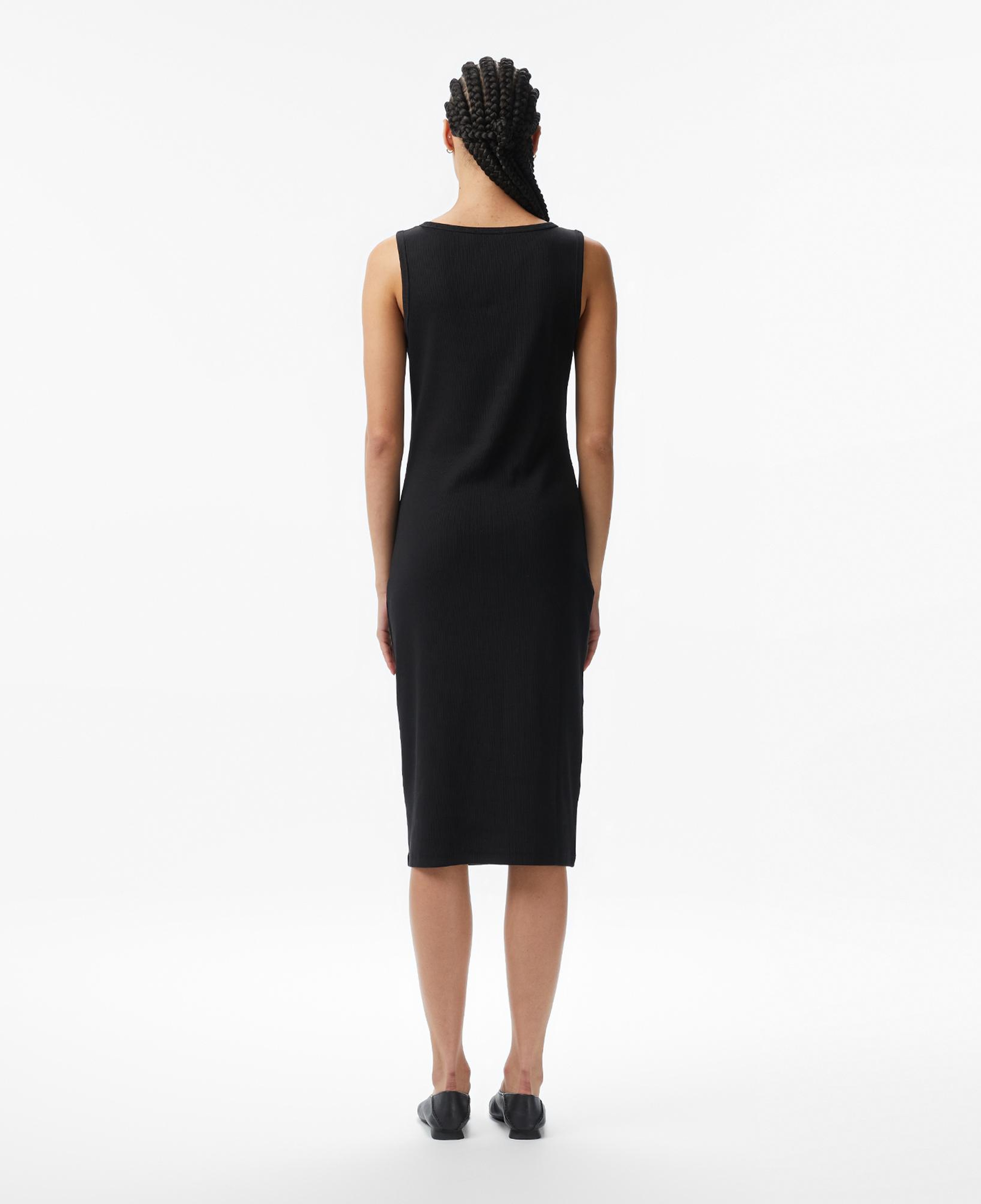 Calvin Klein Baby Woven Label Square Kadın Siyah Elbise