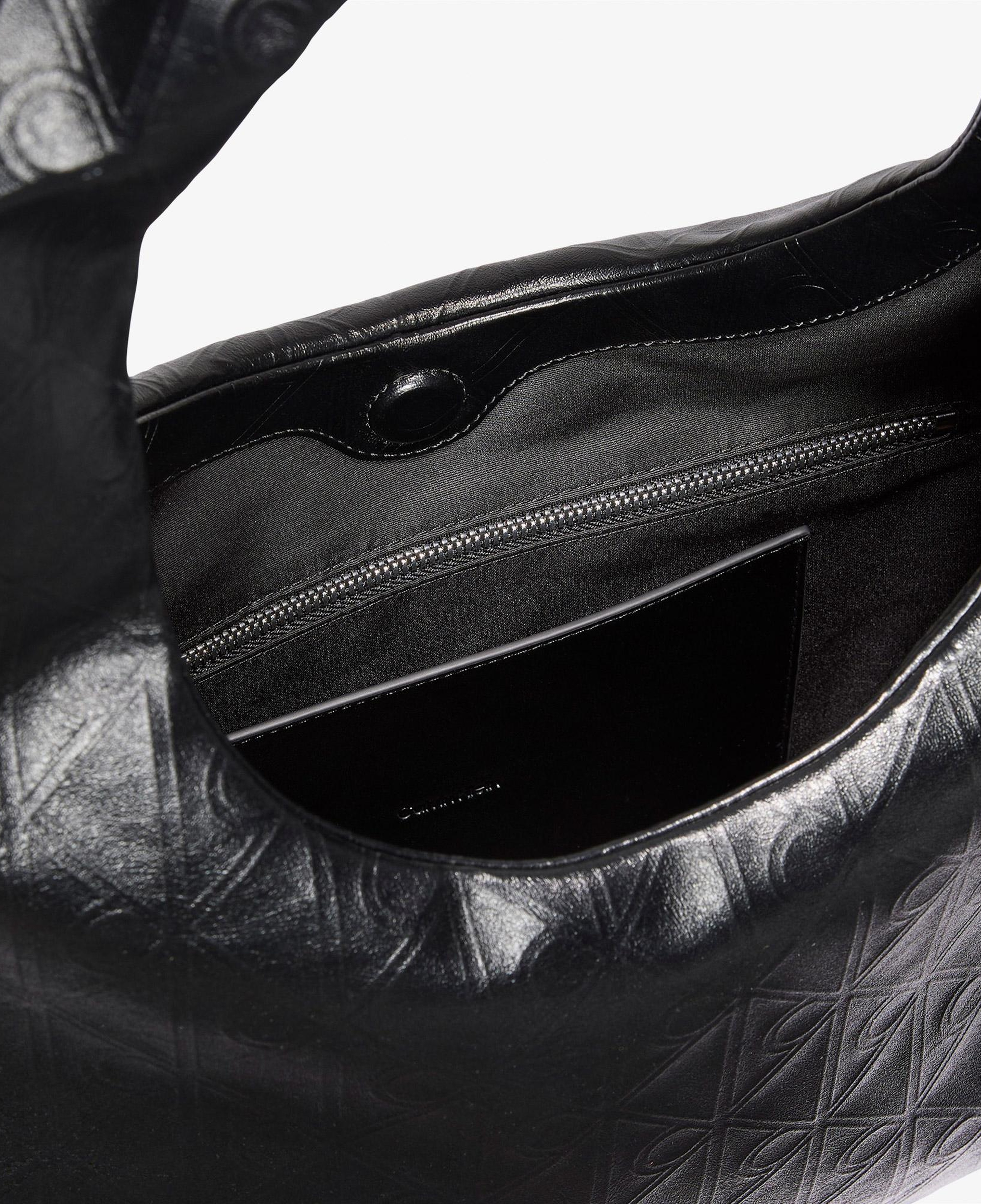 Calvin Klein Emblem Puffer Kadın Siyah Omuz Çantası