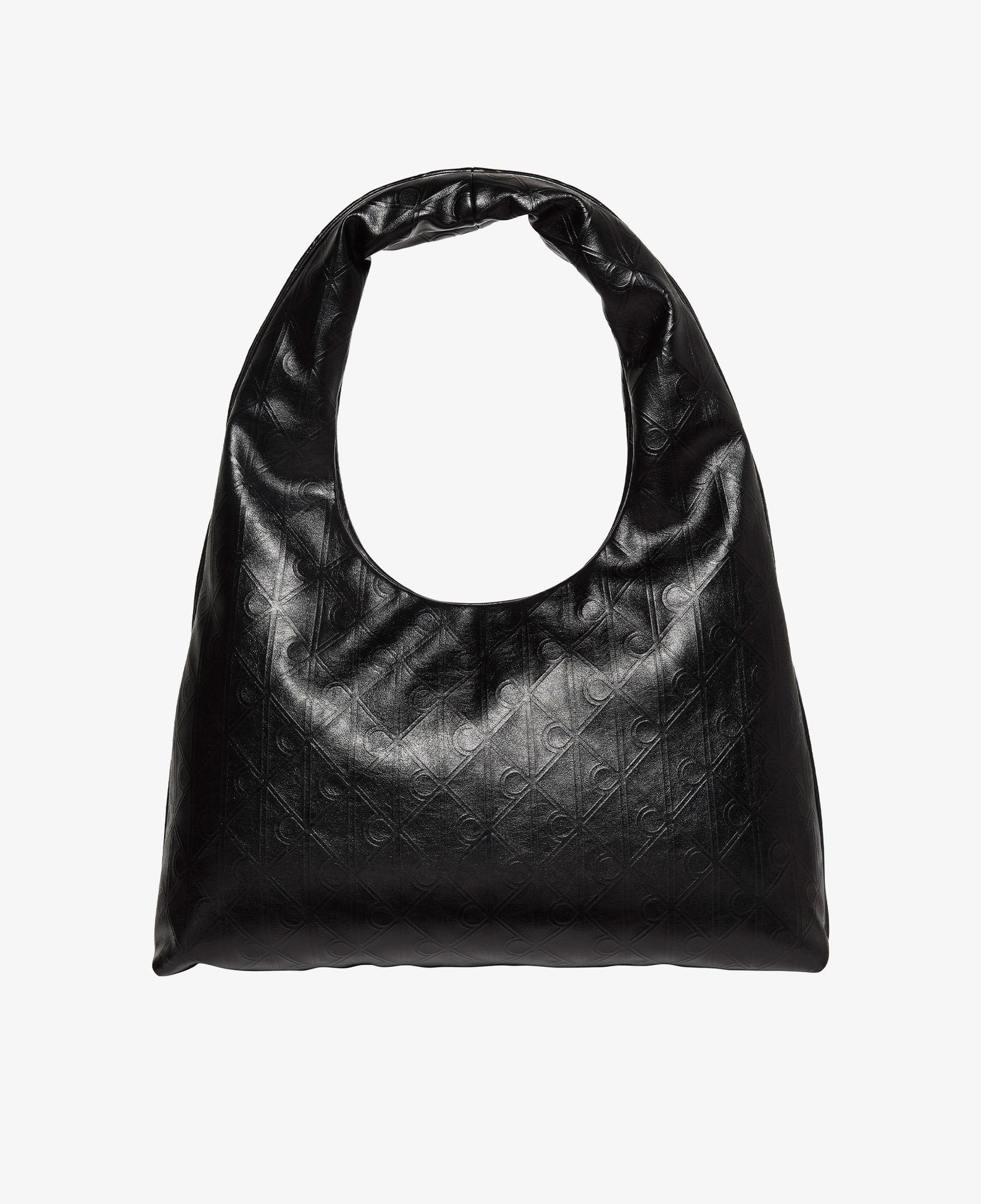 Calvin Klein Emblem Puffer Kadın Siyah Omuz Çantası