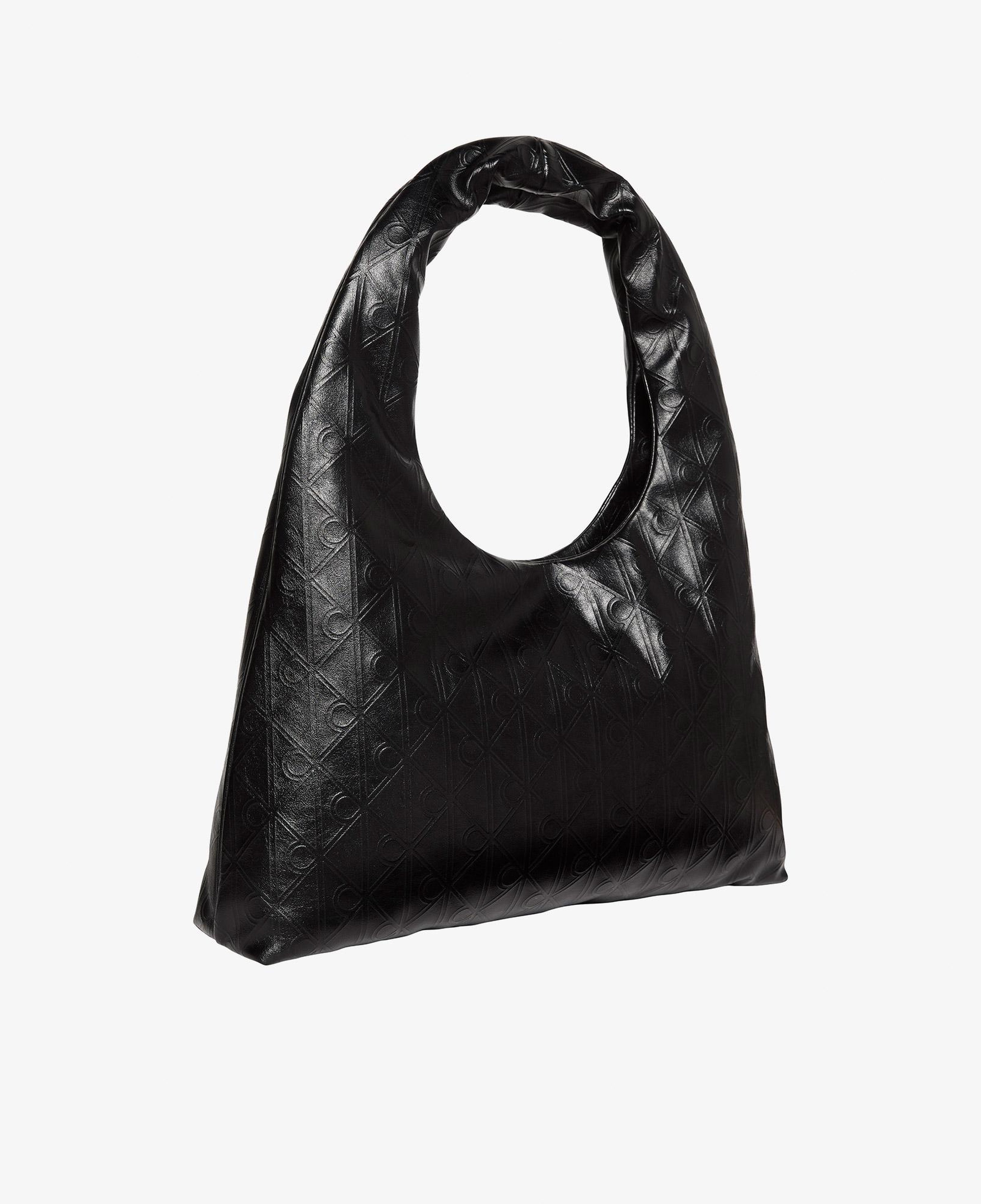 Calvin Klein Emblem Puffer Kadın Siyah Omuz Çantası