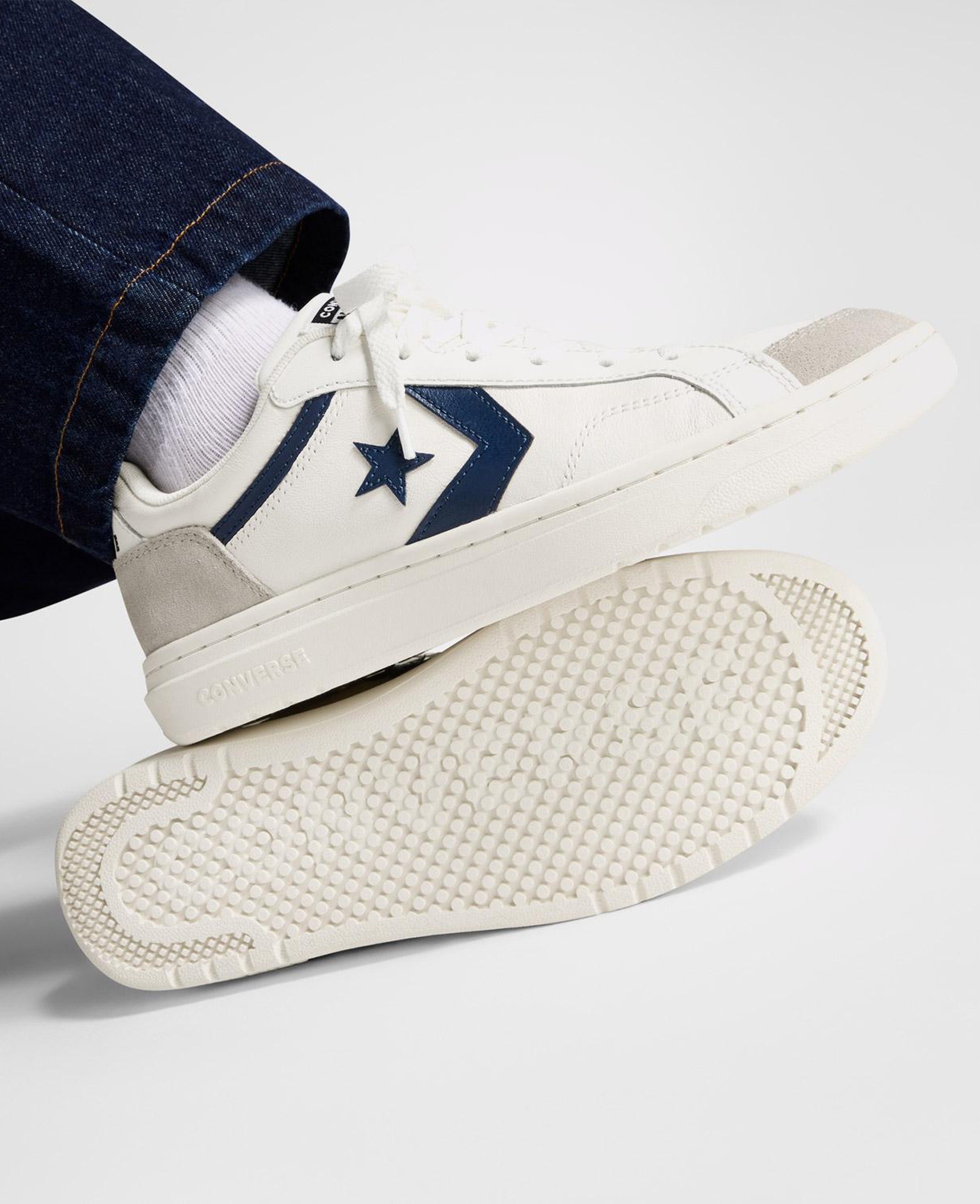 Converse Pro Blaze Unisex Krem Deri Sneaker