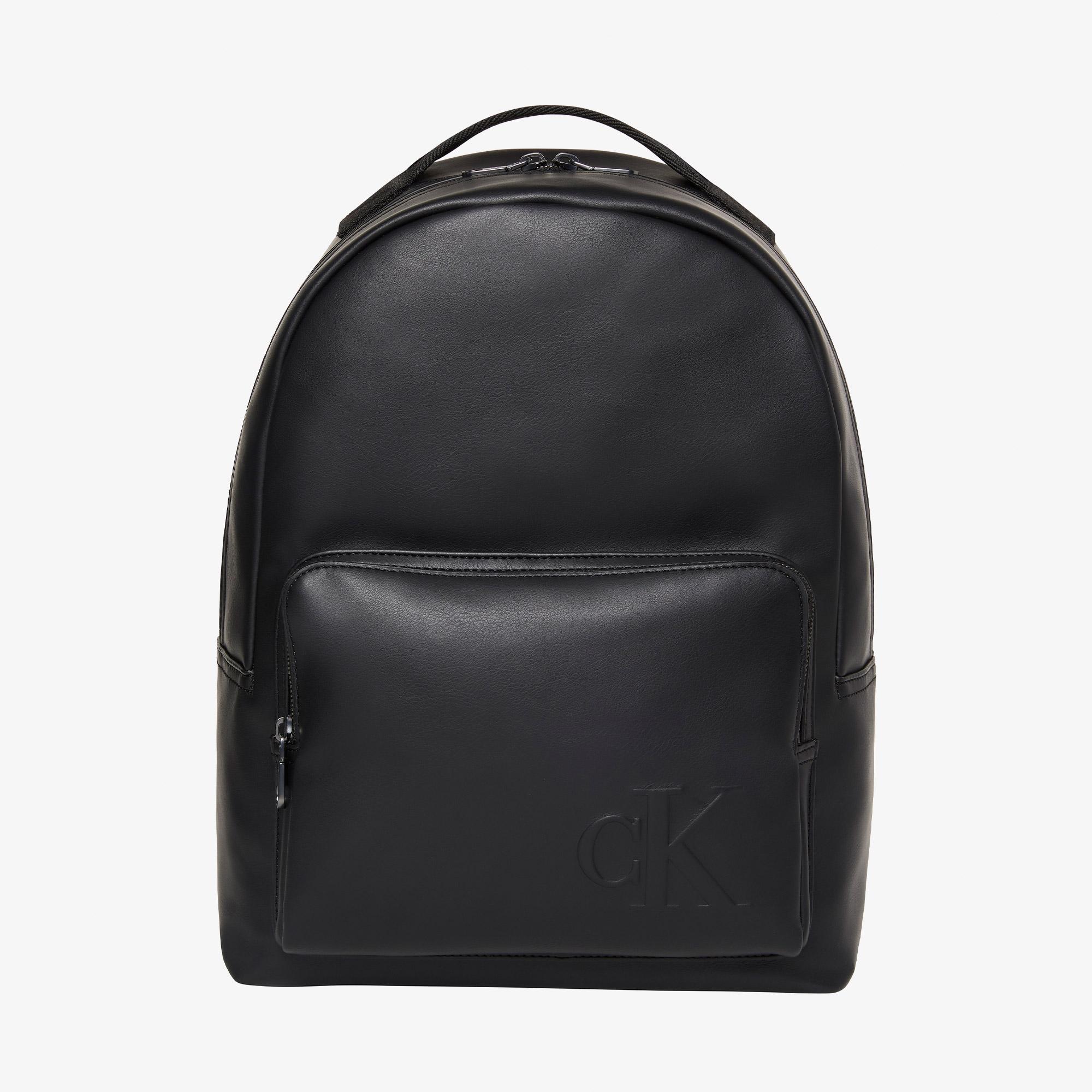 Calvin Klein Bold Round Erkek Siyah Sırt Çantası