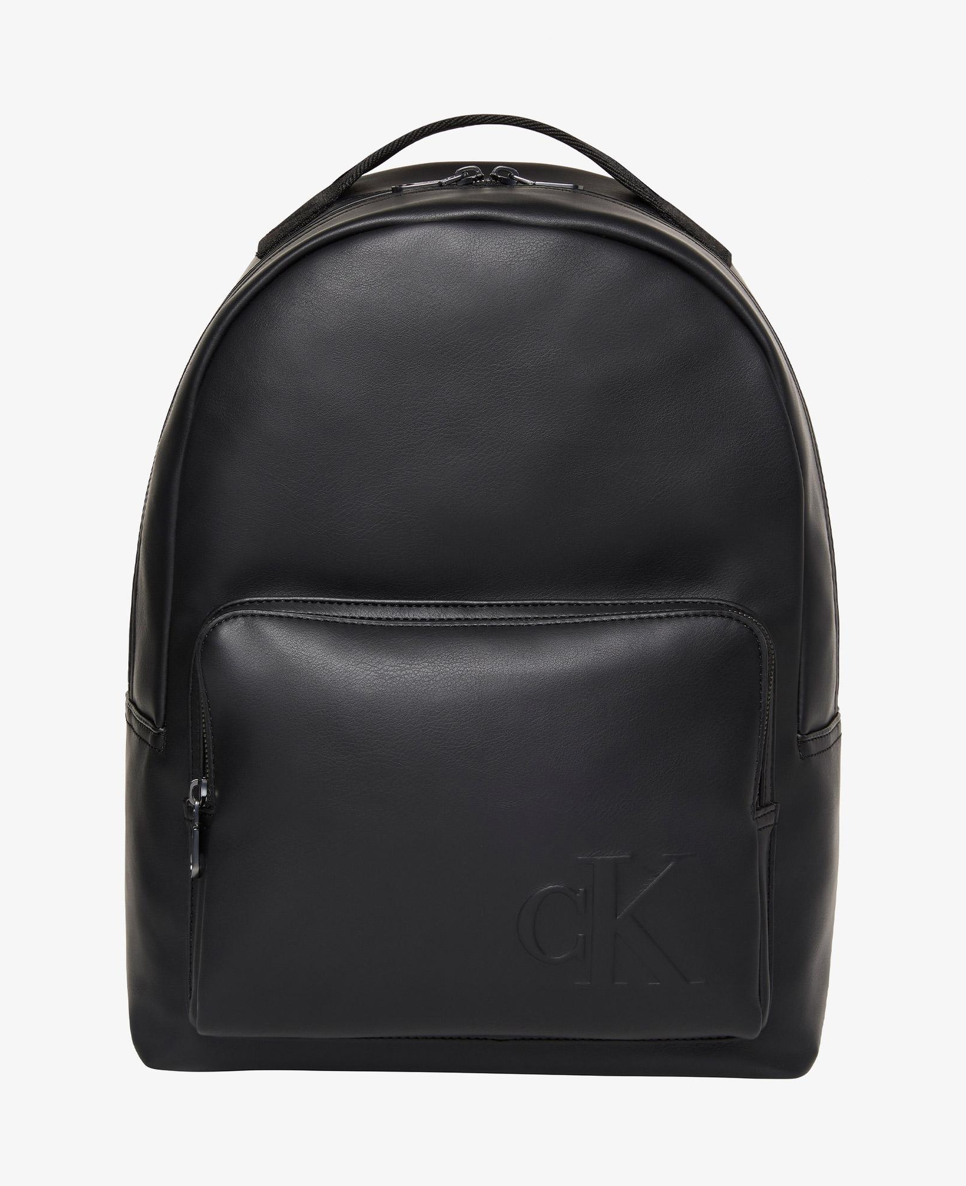 Calvin Klein Bold Round Erkek Siyah Sırt Çantası