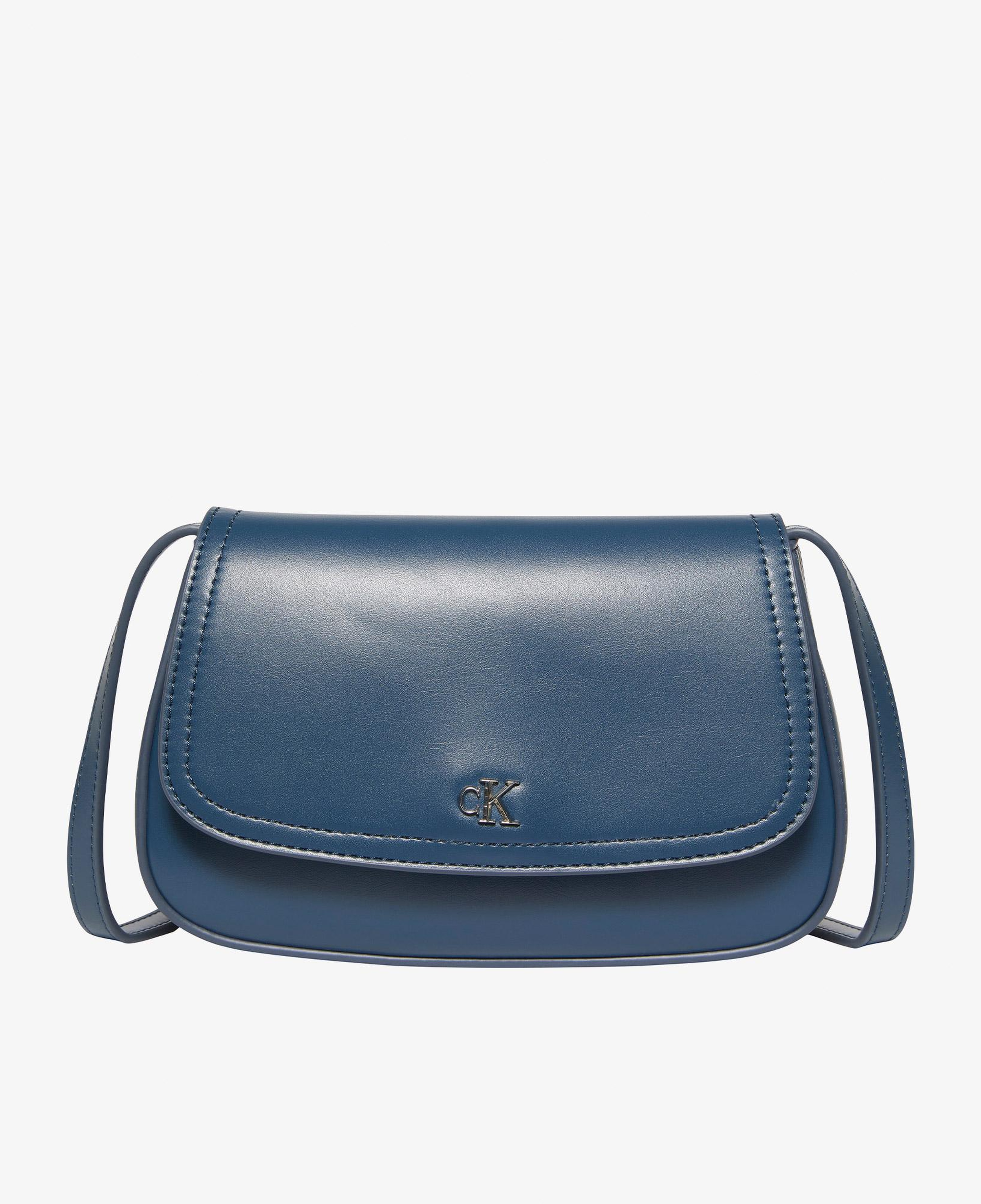 Calvin Klein Flap Camera Kadın Mavi Çapraz Çanta