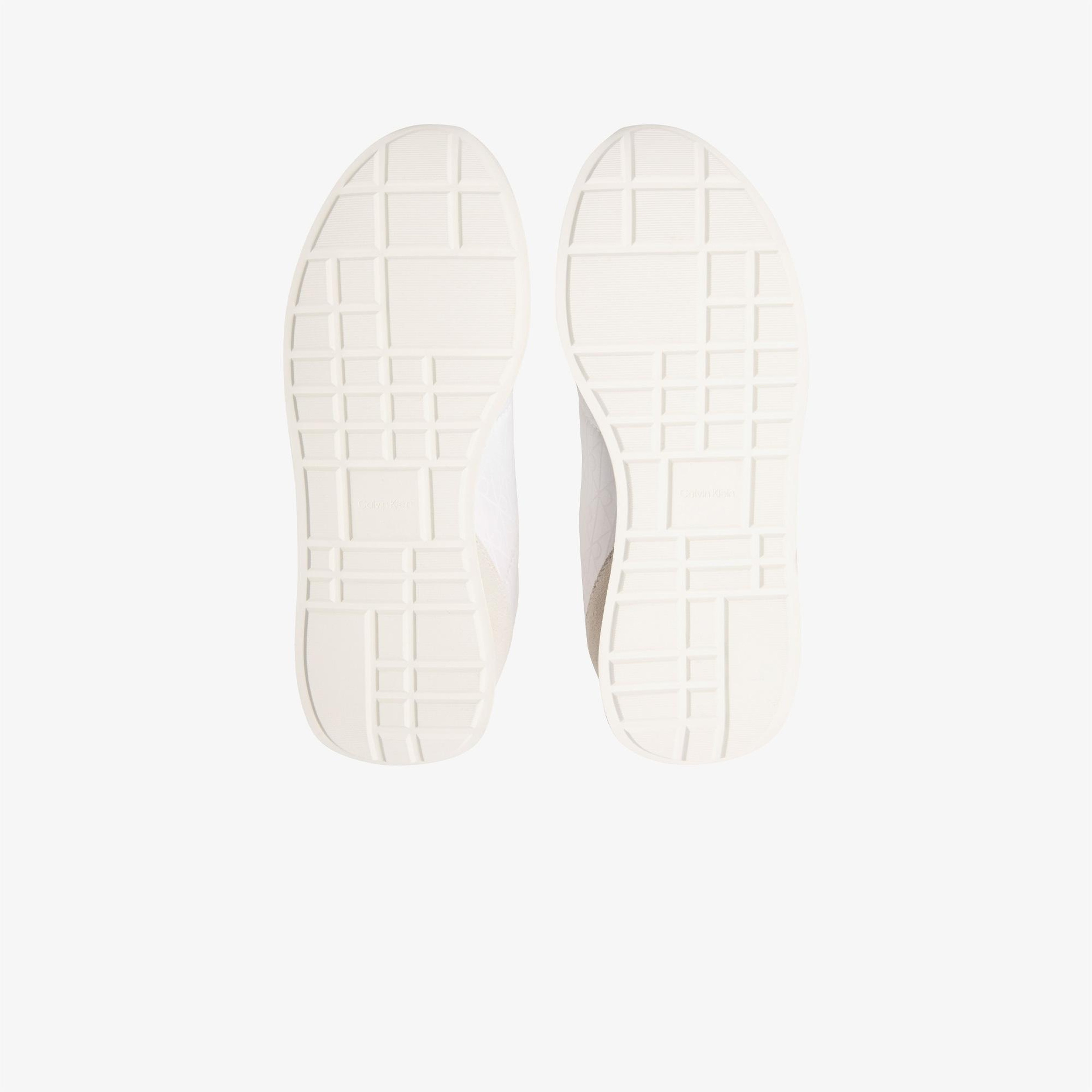 Calvin Klein Retro Runner Lace Up Kadın Beyaz Sneaker