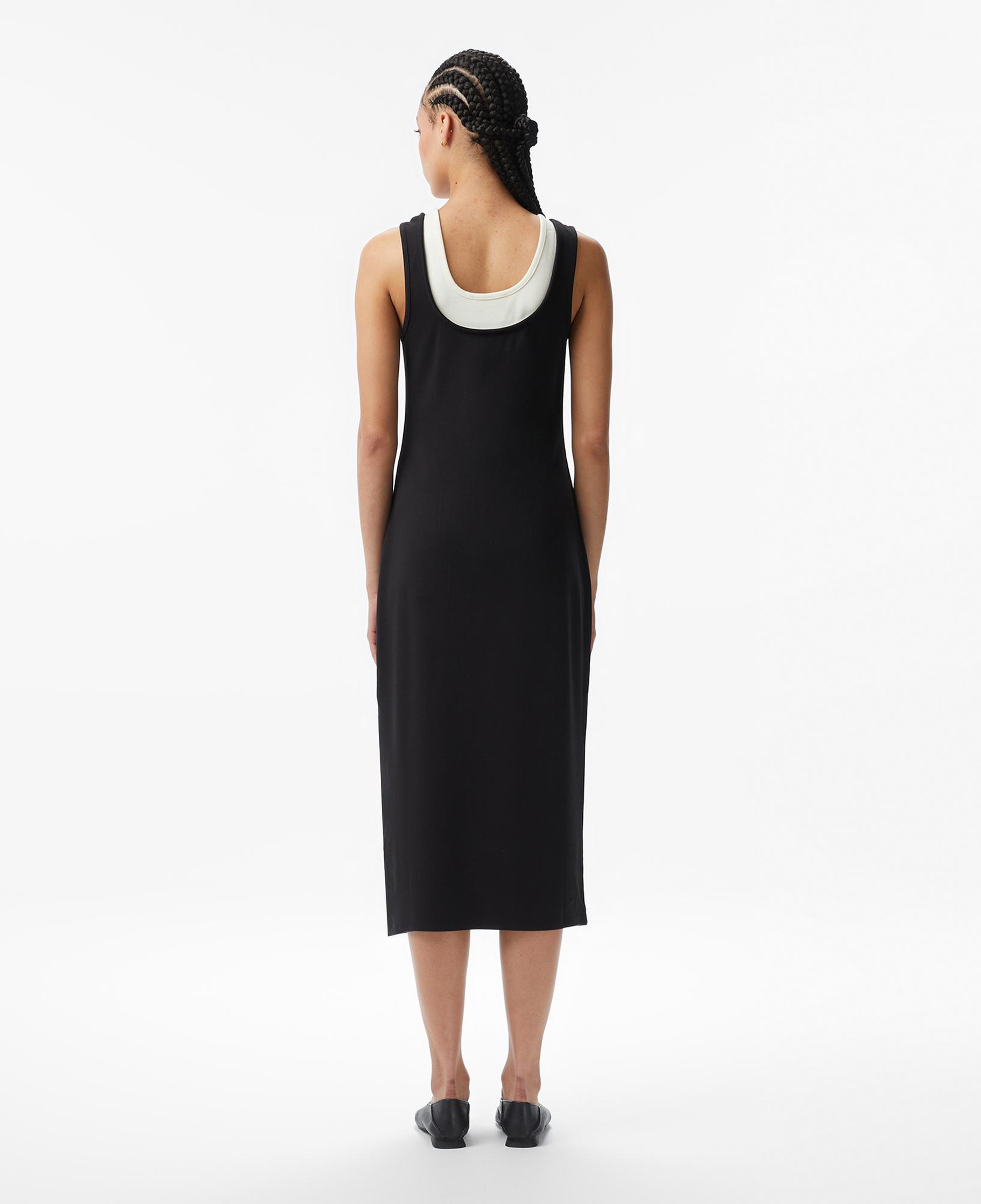 Calvin Klein Interlock Midi Kadın Siyah Elbise