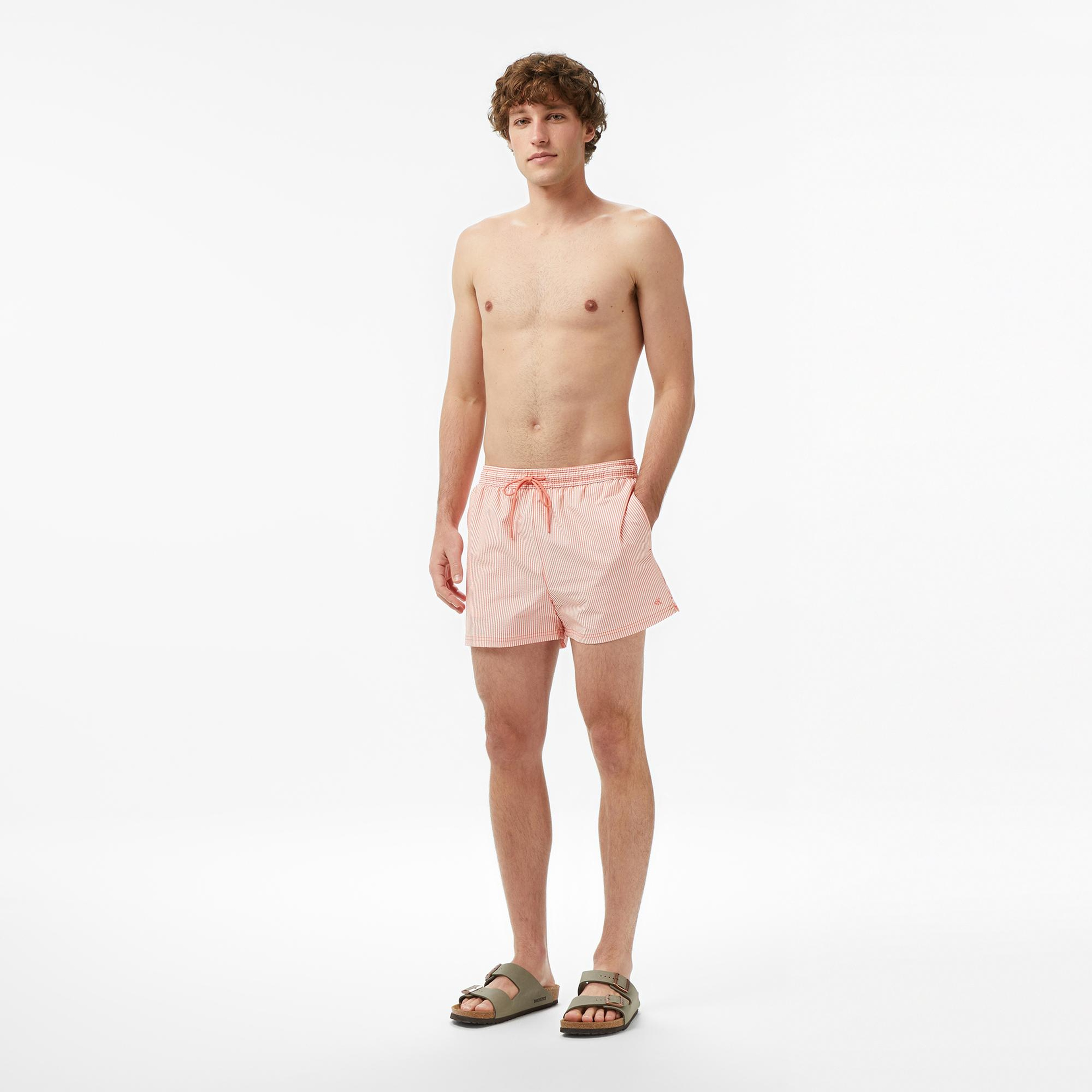 Calvin Klein Short Drawstring Erkek Renkli Deniz Şortu