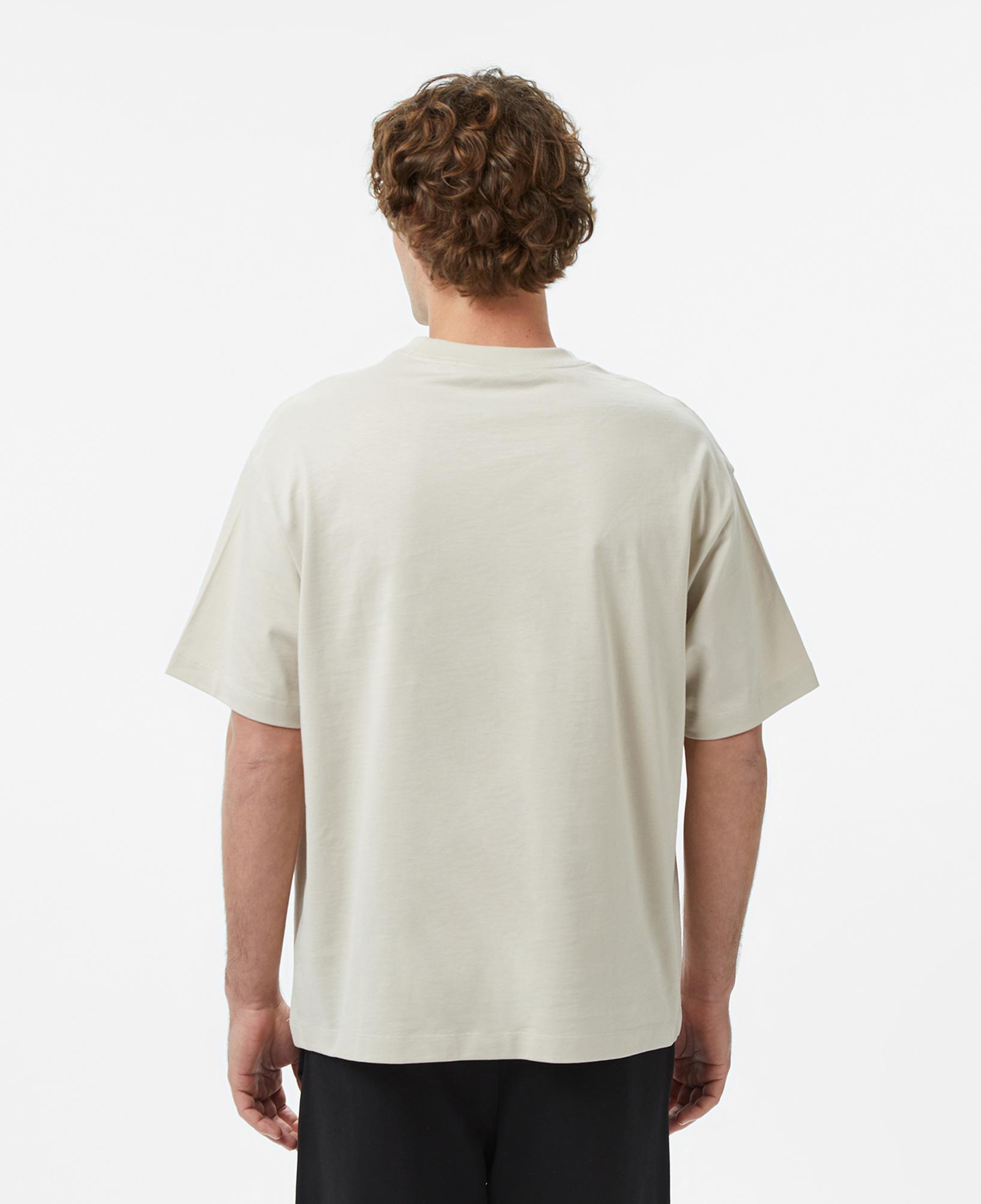 Calvin Klein Relaxed 16S Jersey Embossed Erkek Bej T-Shirt