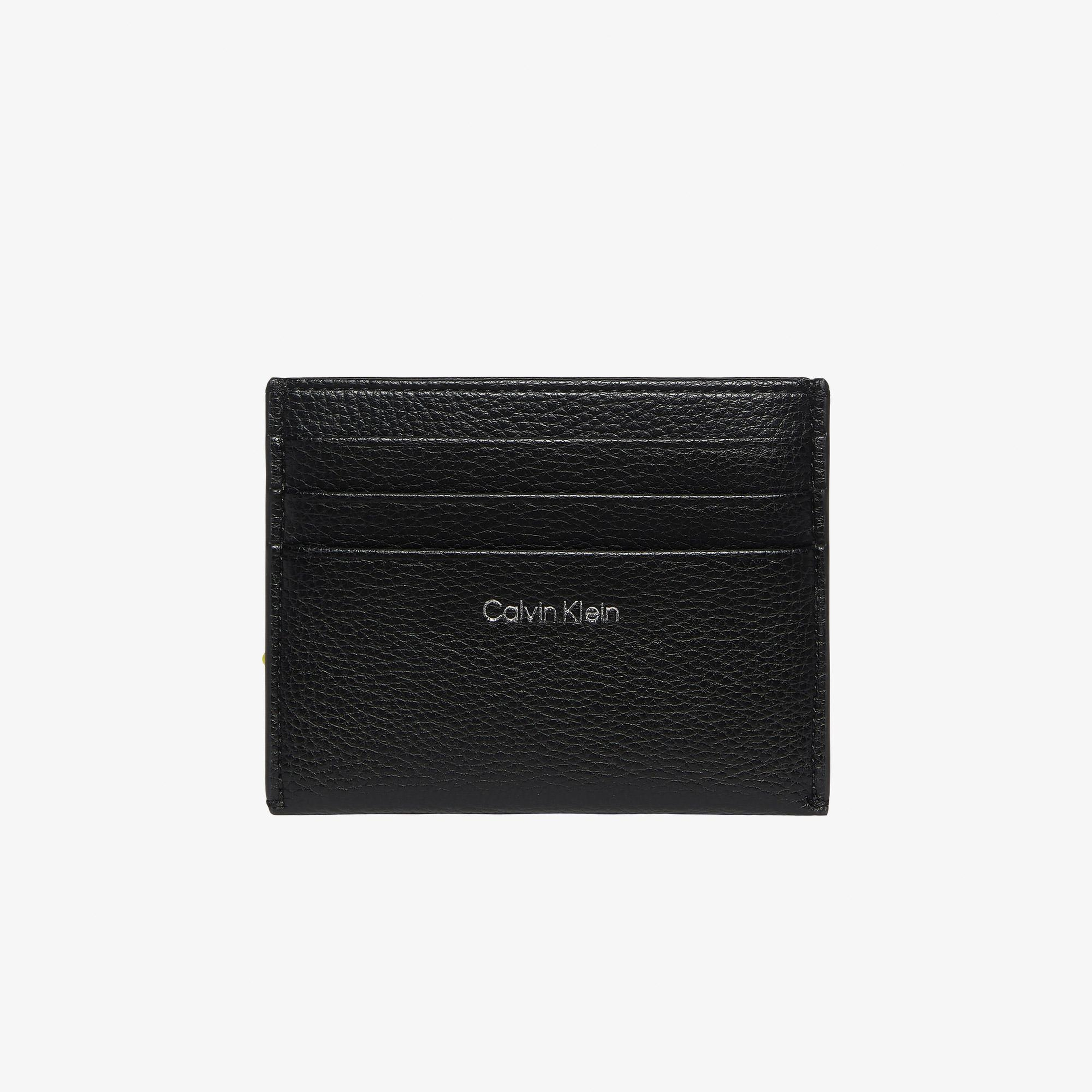 Calvin Klein Emblem Kadın Siyah Kartlık