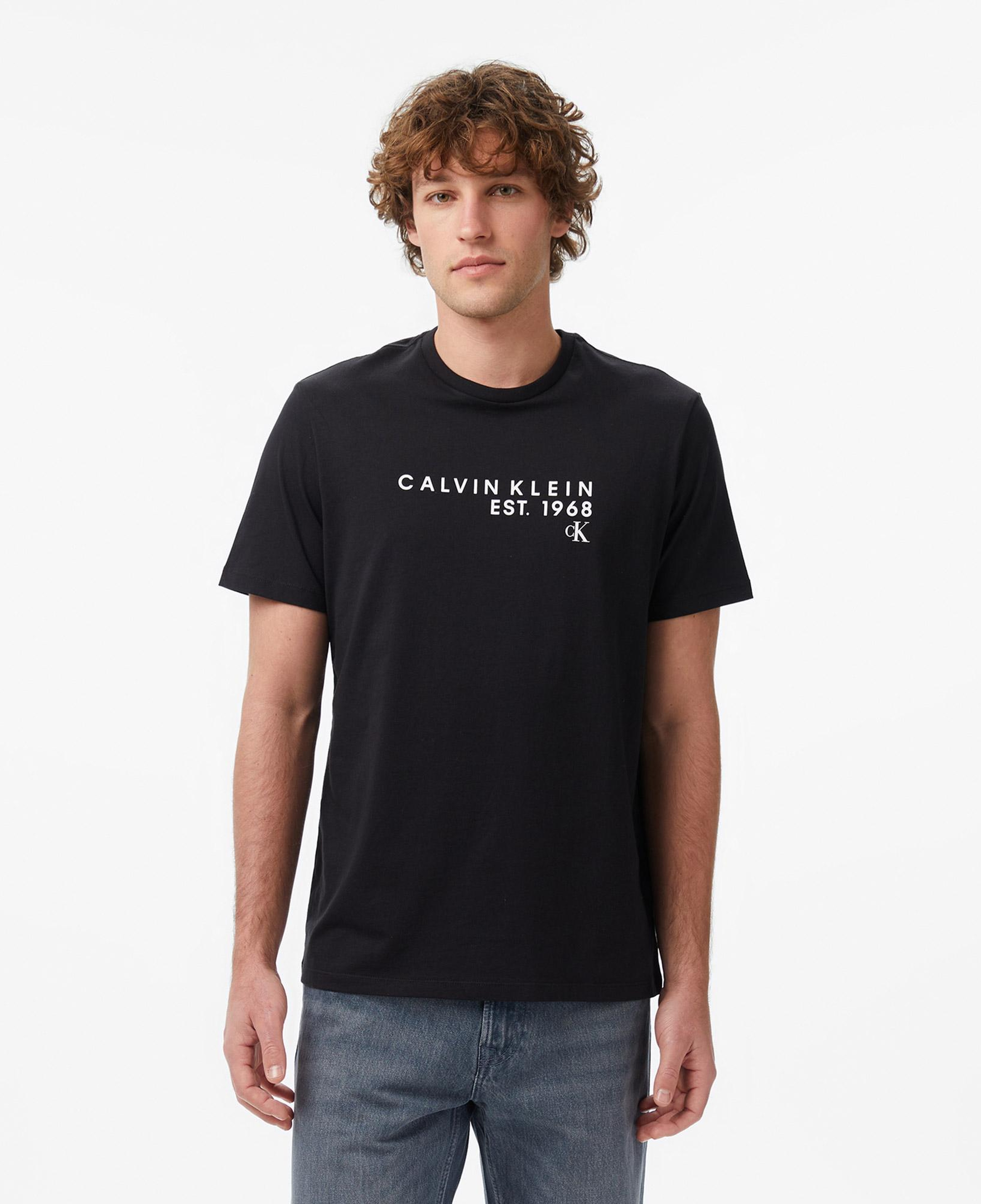 Calvin Klein 30S Graphic Erkek Siyah T-Shirt