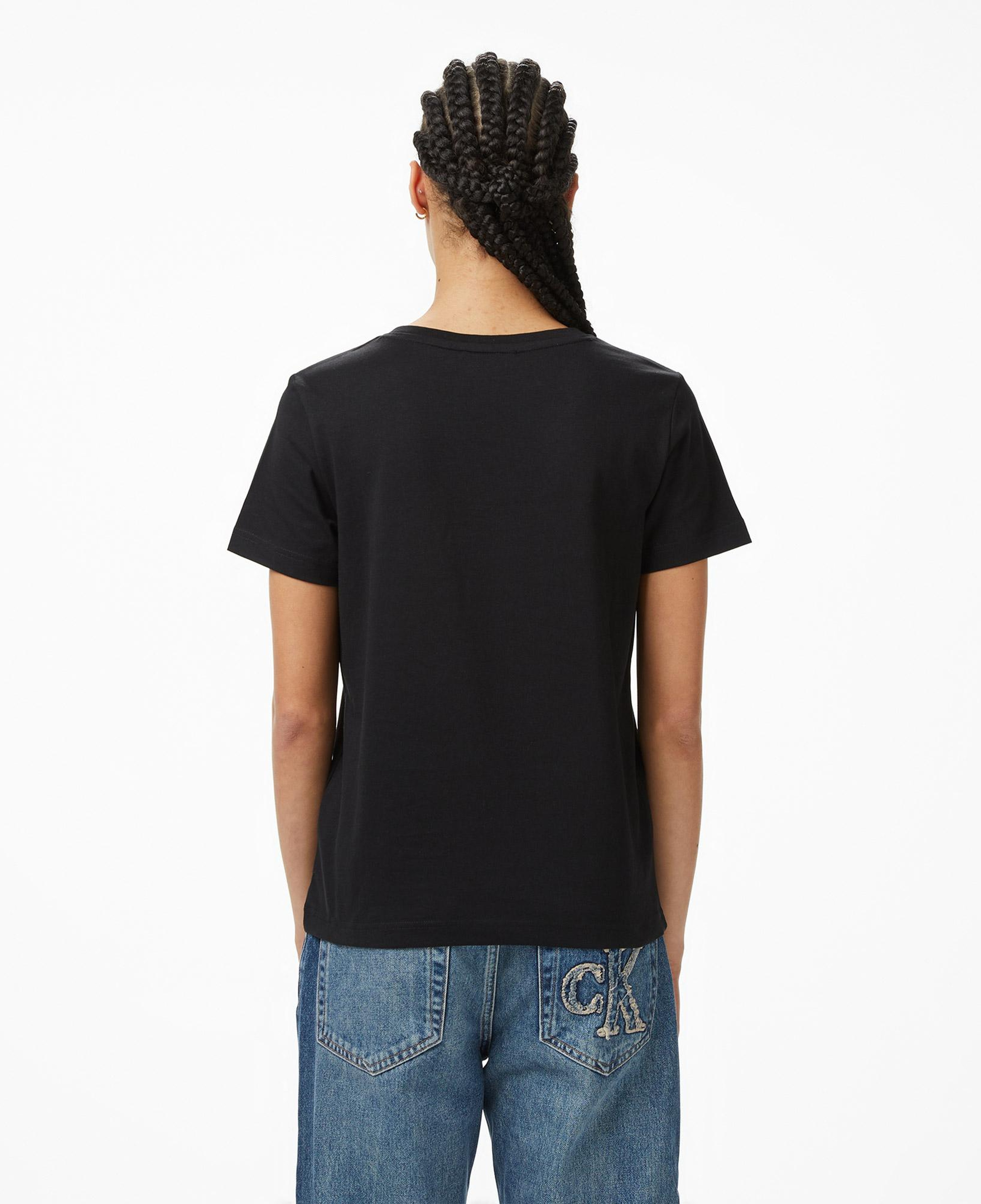 Calvin Klein Monogram Kadın Siyah T-Shirt