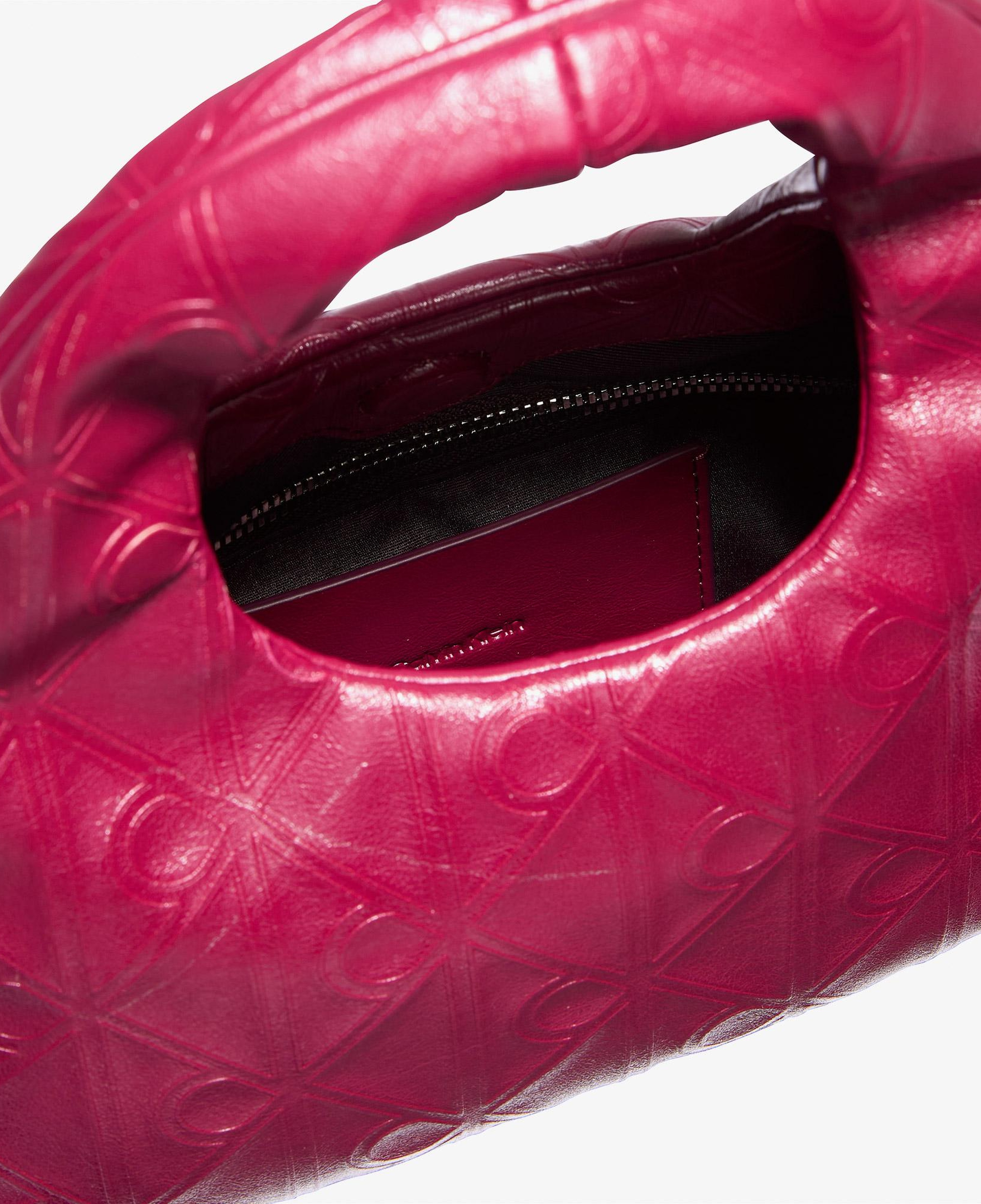 Calvin Klein Emblem Puffer With Strap Kadın Kırmızı Çapraz Çanta