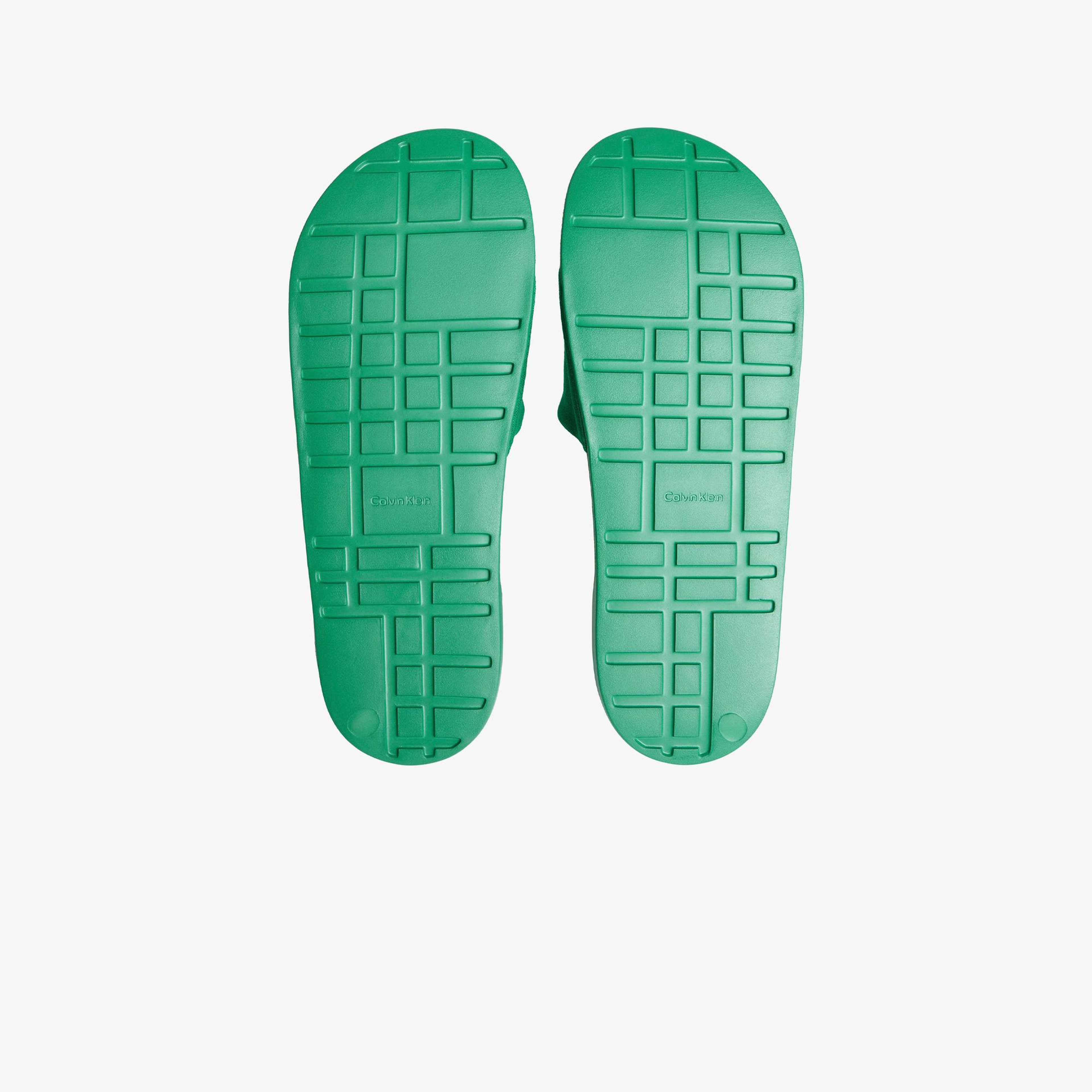 Calvin Klein Slide Erkek Yeşil Terlik