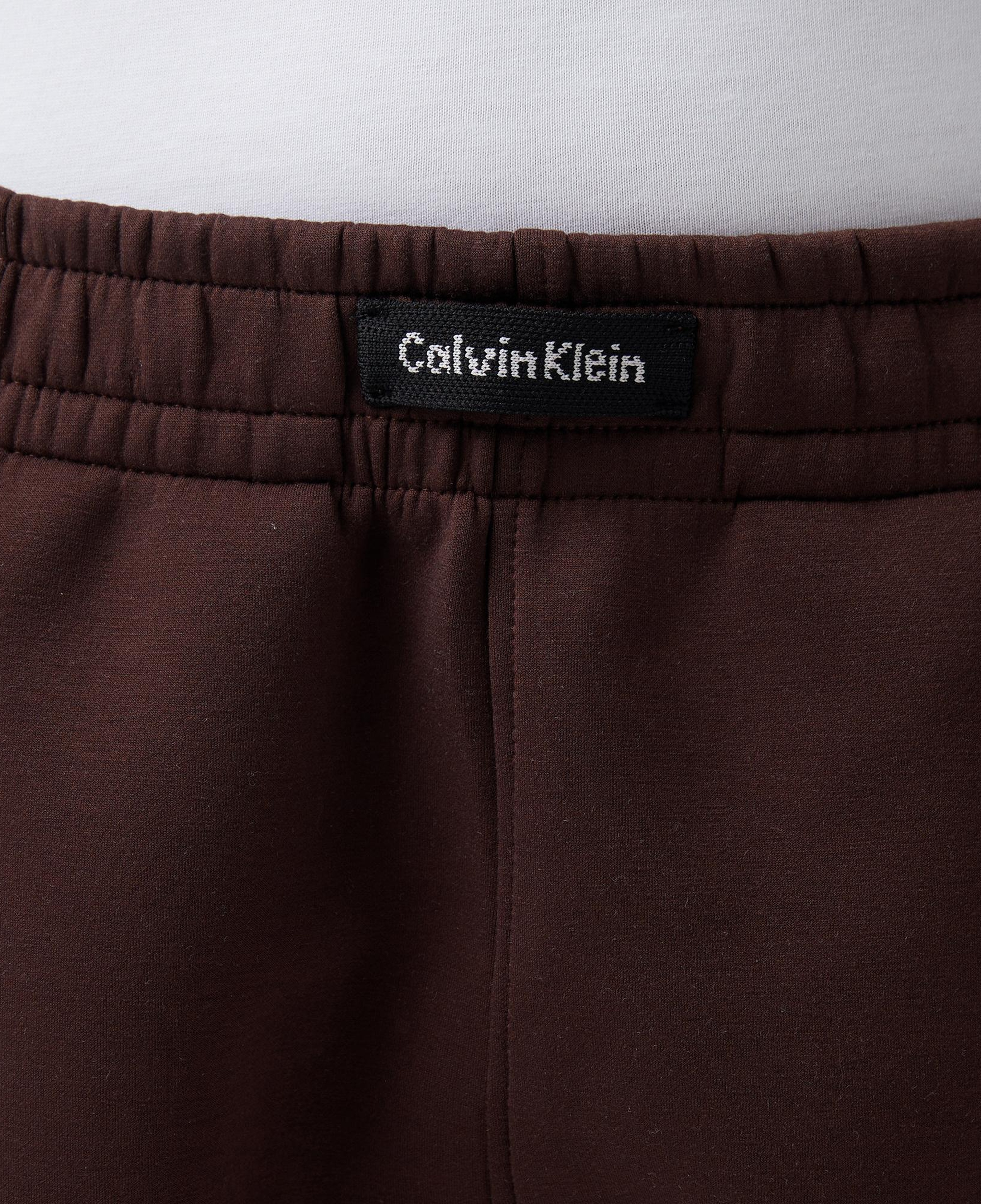 Calvin Klein Relaxed Scuba Jogger Kadın Kahverengi Eşofman Altı