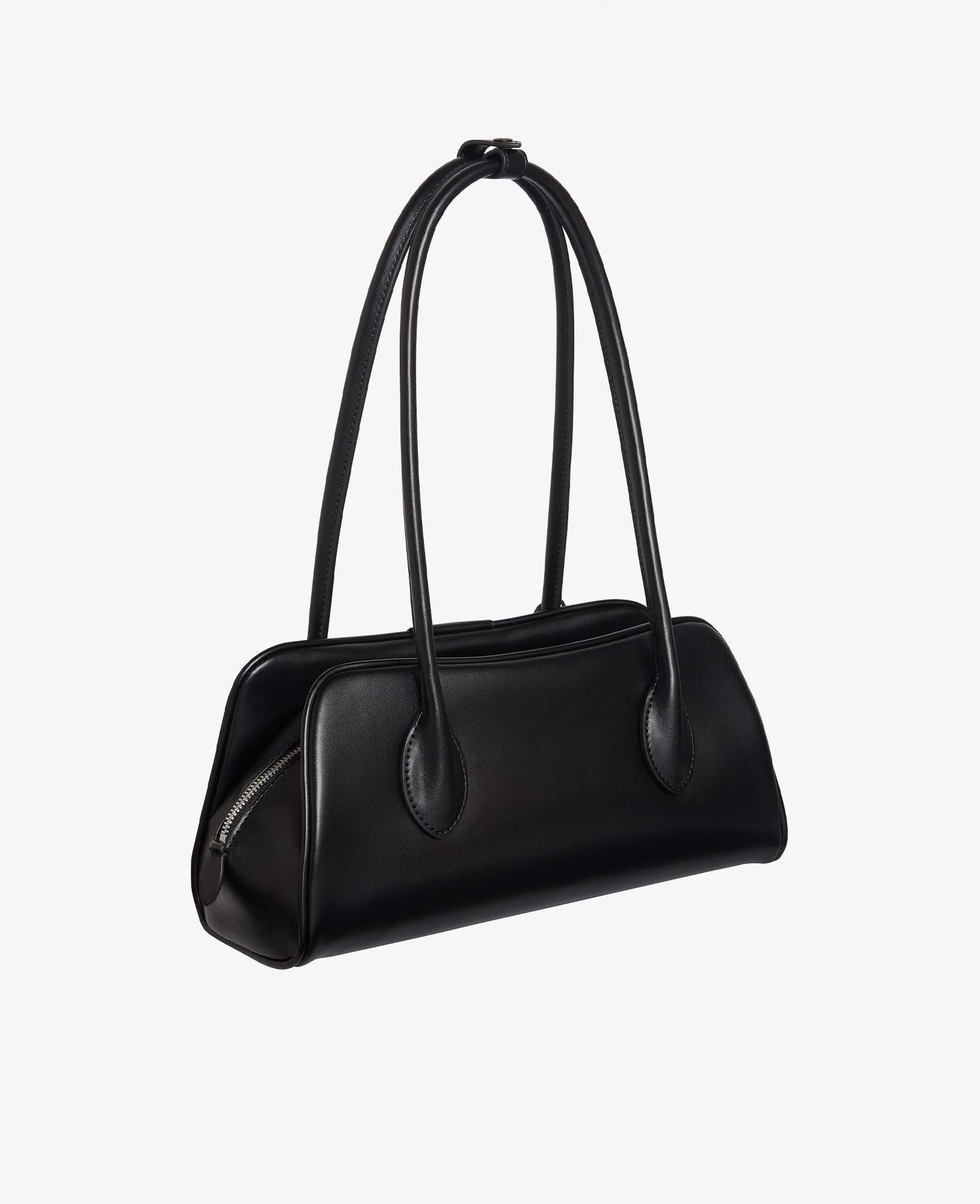 Calvin Klein Emblem Trio Shoulder Kadın Siyah Çapraz Çanta