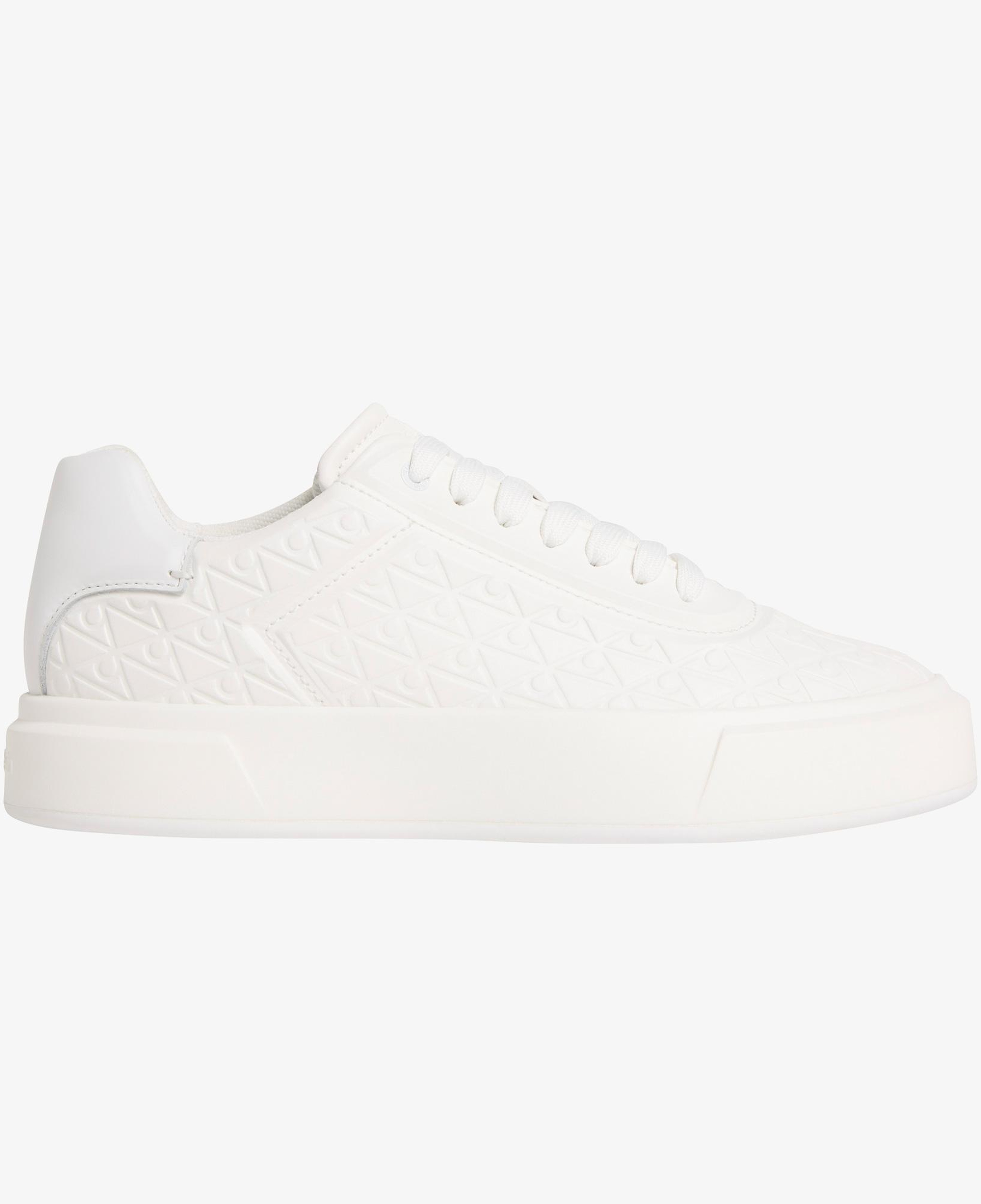 Calvin Klein Basket Cups Lace Up Kadın Beyaz Sneaker