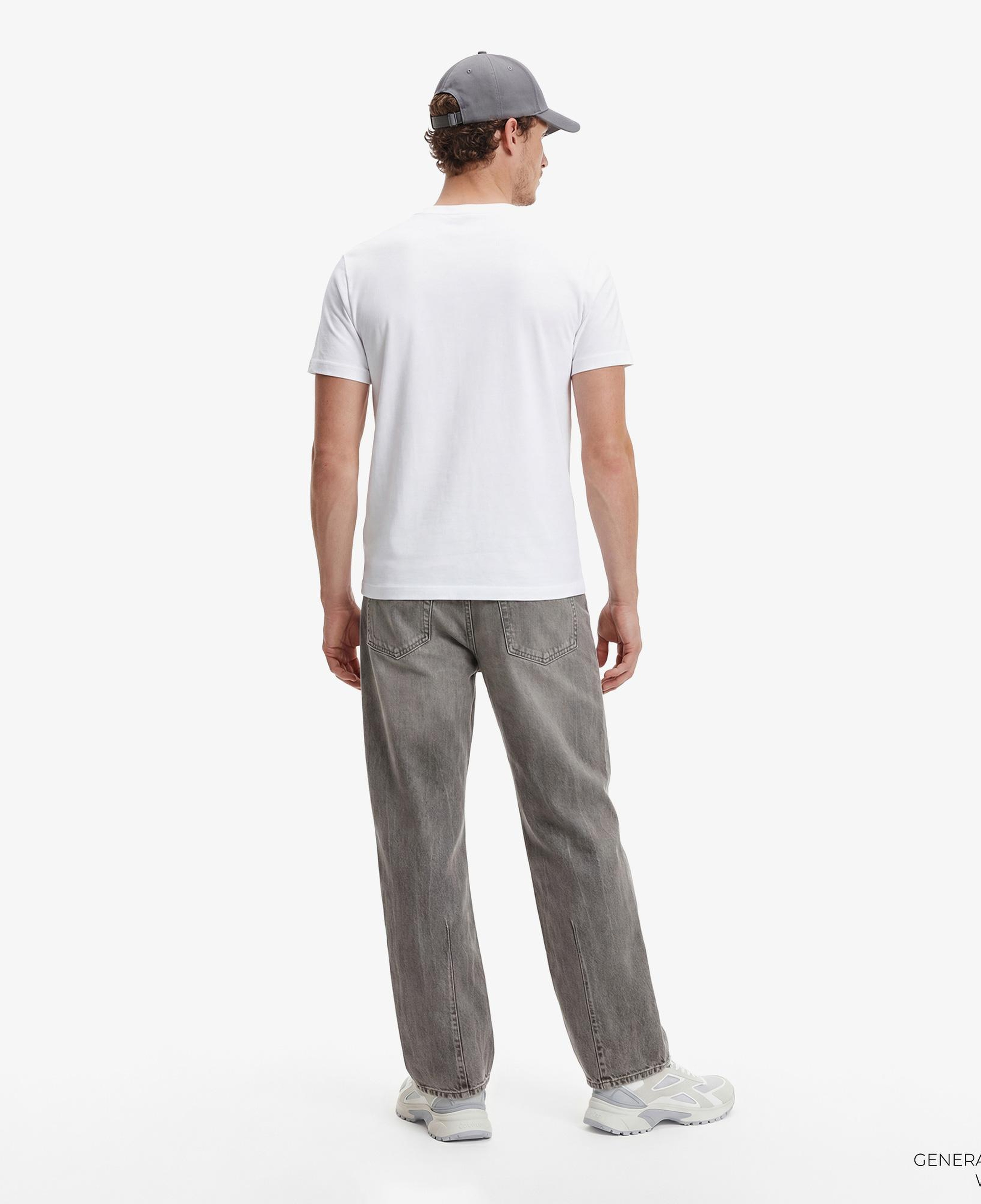 Calvin Klein 20S College Graphic Erkek Beyaz T-Shirt