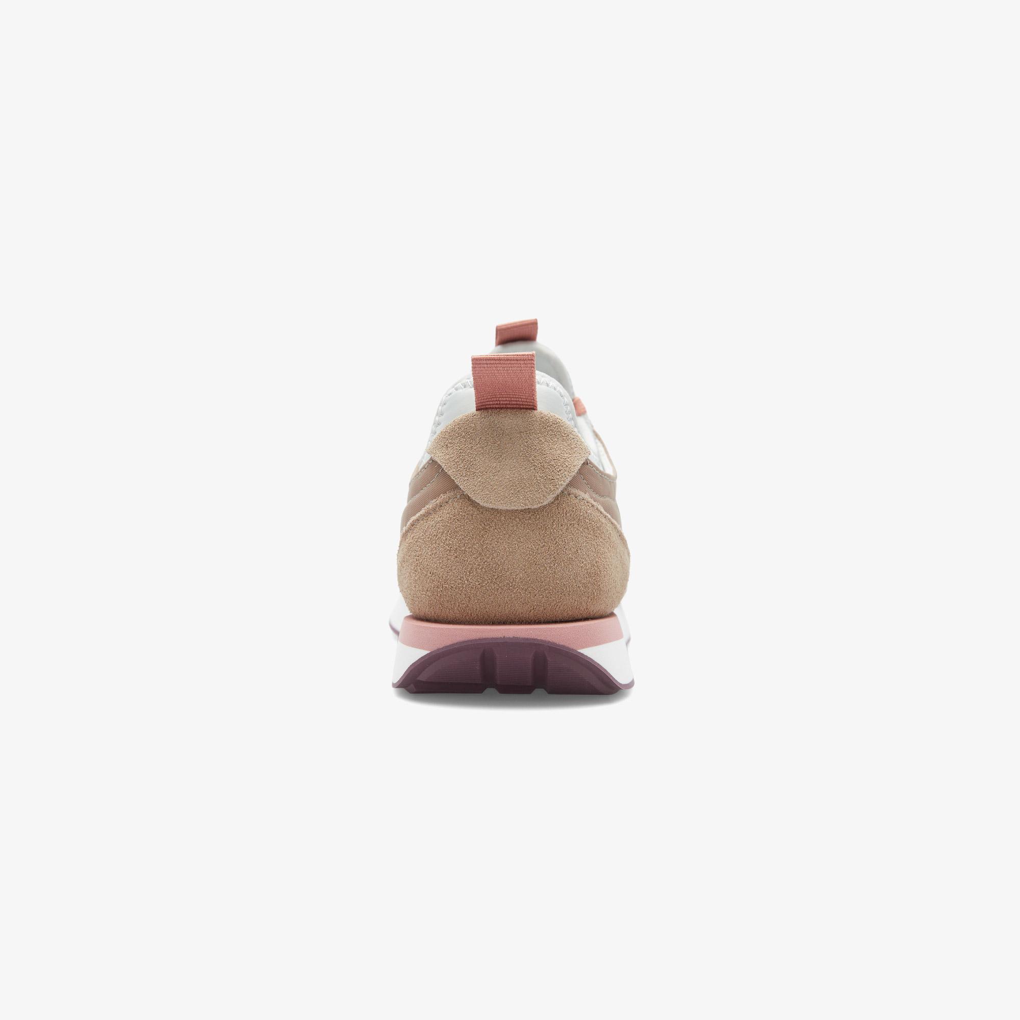 Calvin Klein Retro Runner Sock Laceup Mix Kadın Bej Sneaker