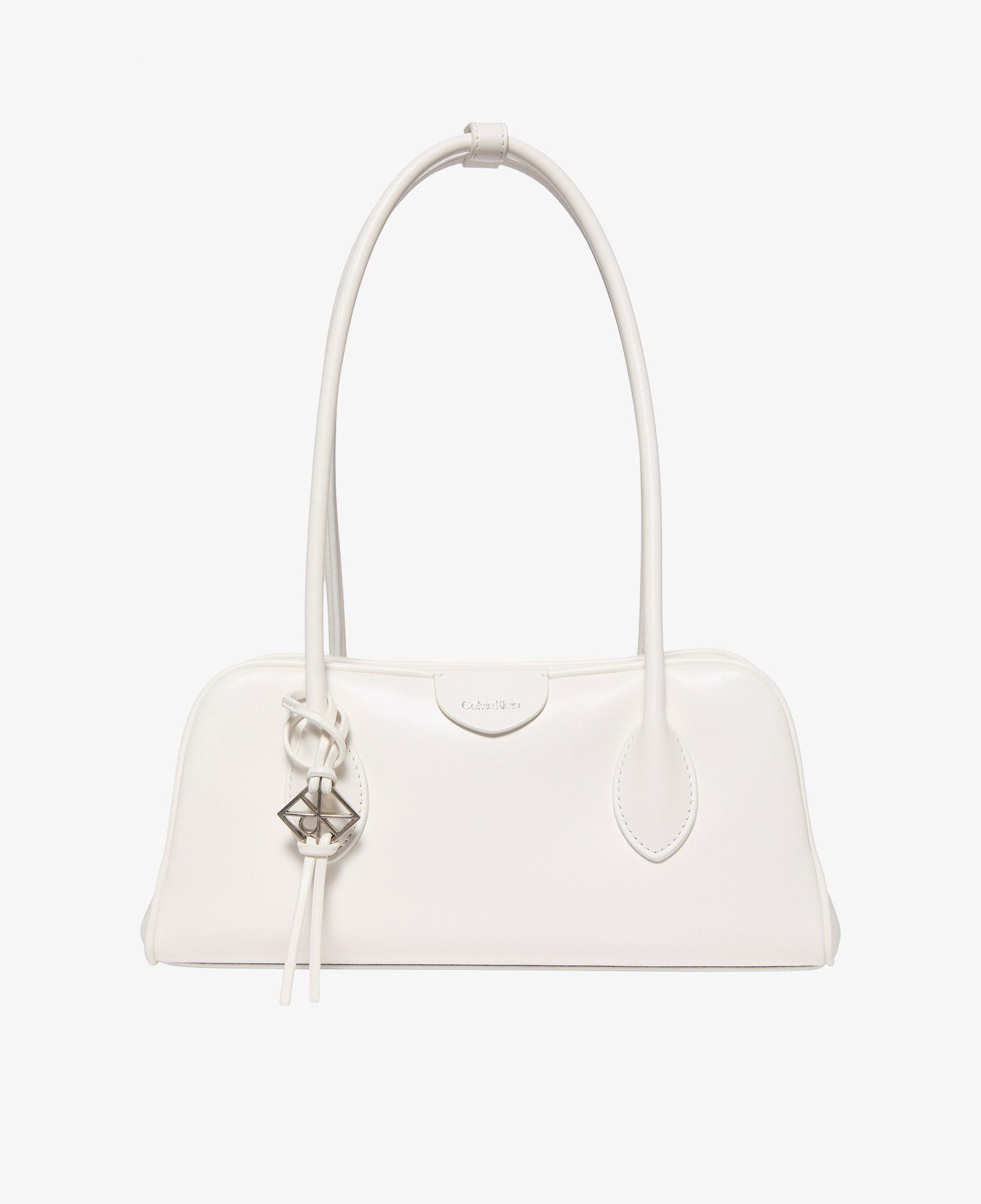 Calvin Klein Emblem Trio Shoulder Kadın Beyaz Çapraz Çanta