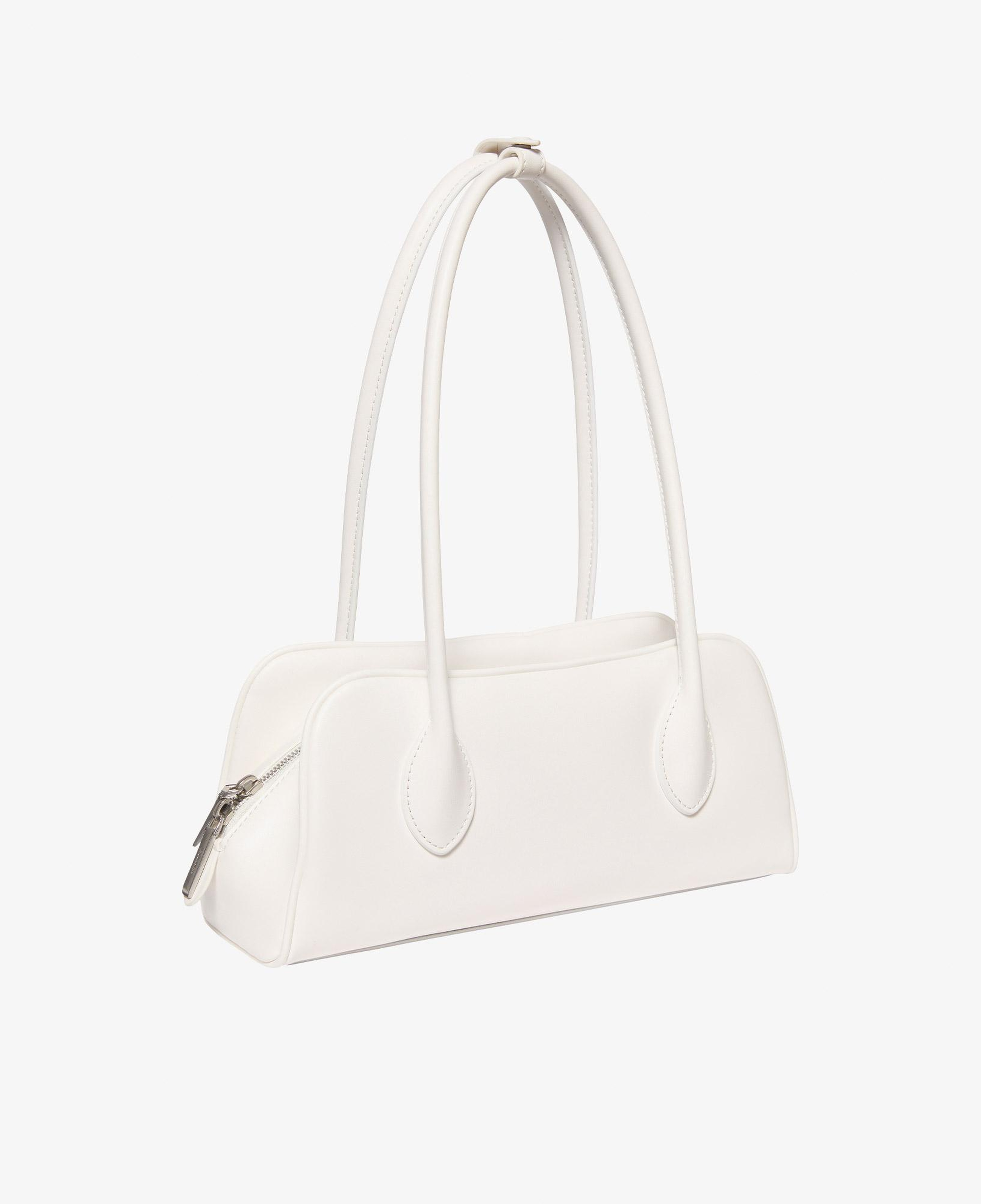 Calvin Klein Emblem Trio Shoulder Kadın Beyaz Çapraz Çanta