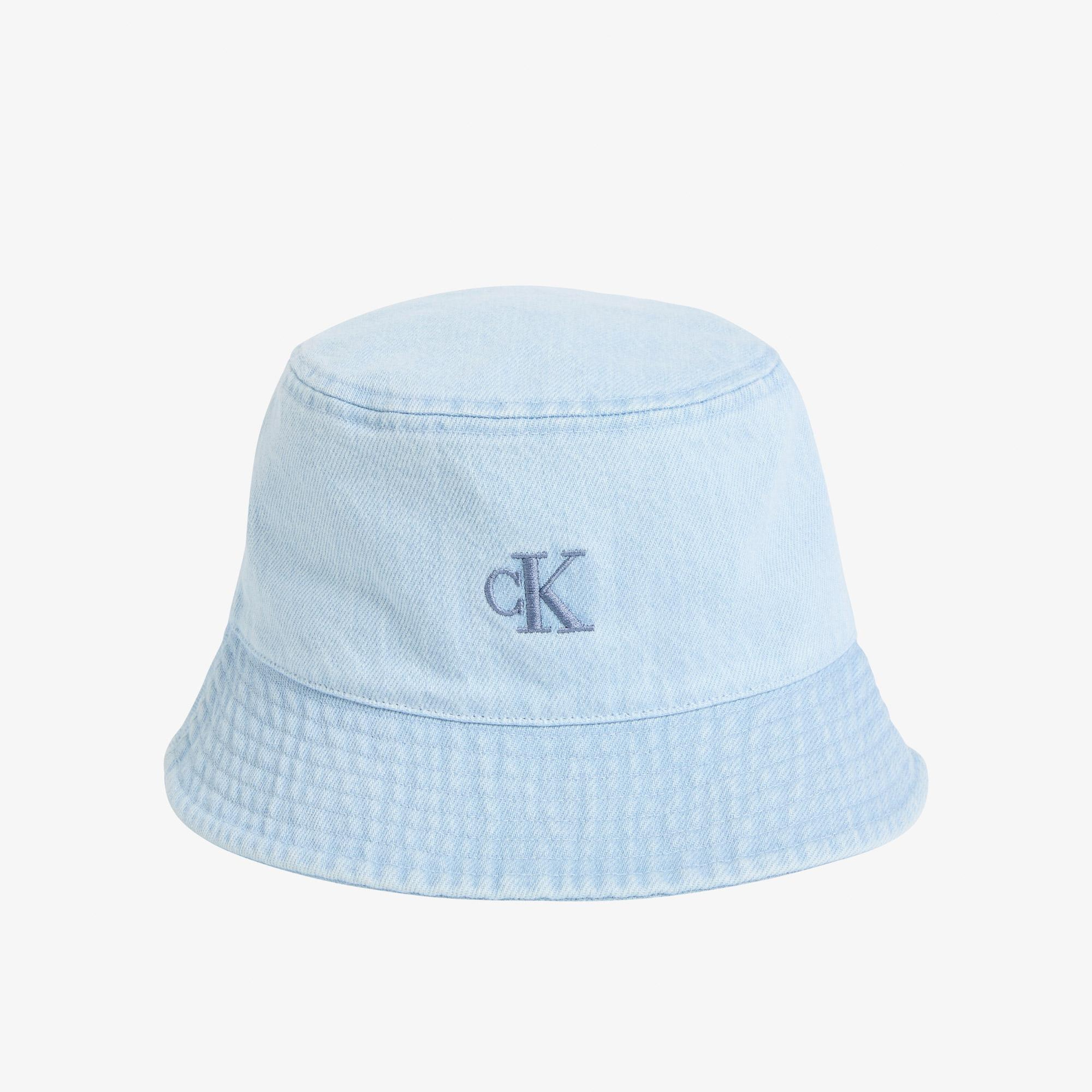 Calvin Klein Denim Bucket Çocuk Mavi Şapka
