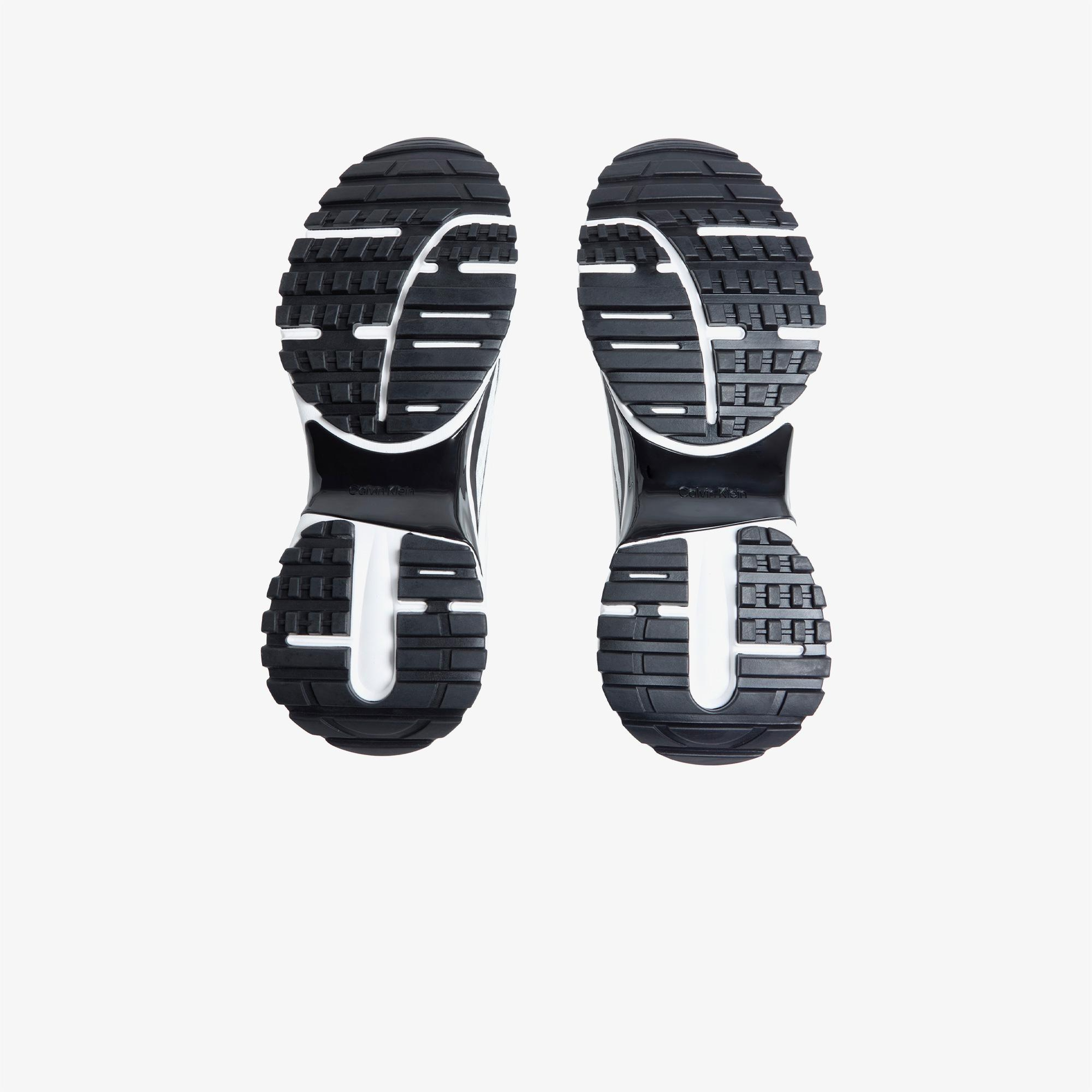 Calvin Klein Hike Runner Laceup Strip Erkek Beyaz Sneaker