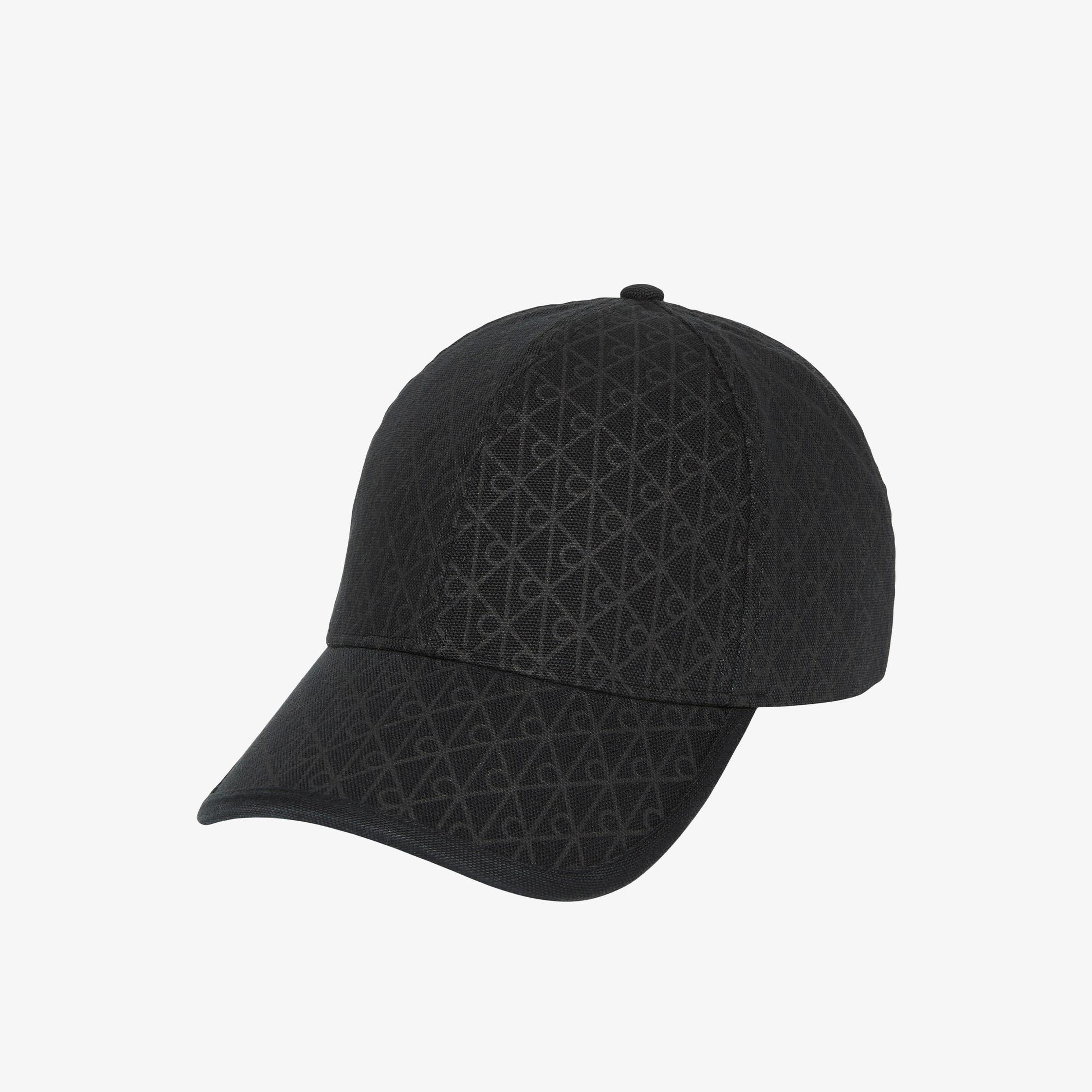 Calvin Klein Emblem Print Leather Patch Erkek Siyah Şapka