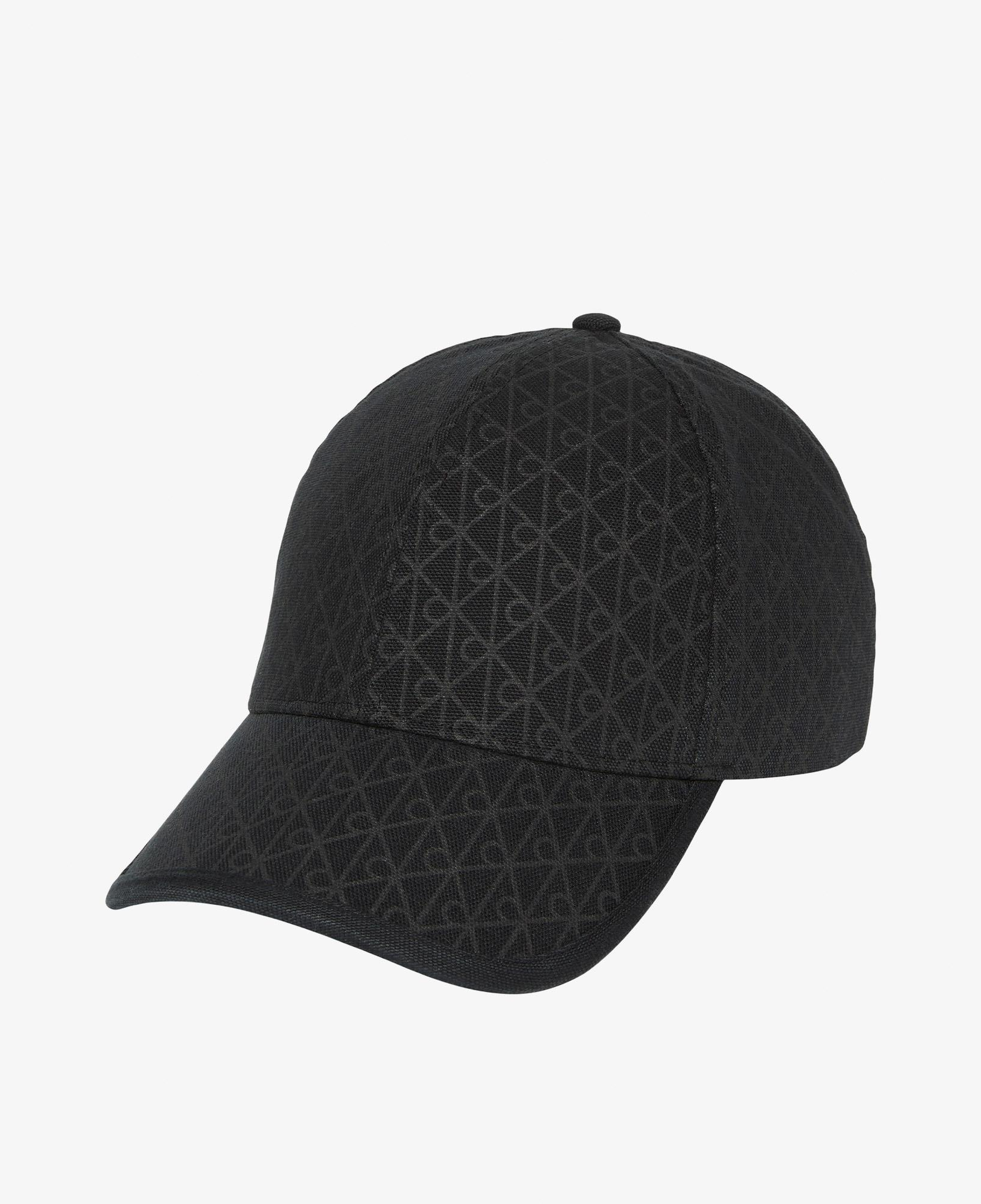 Calvin Klein Emblem Print Leather Patch Erkek Siyah Şapka