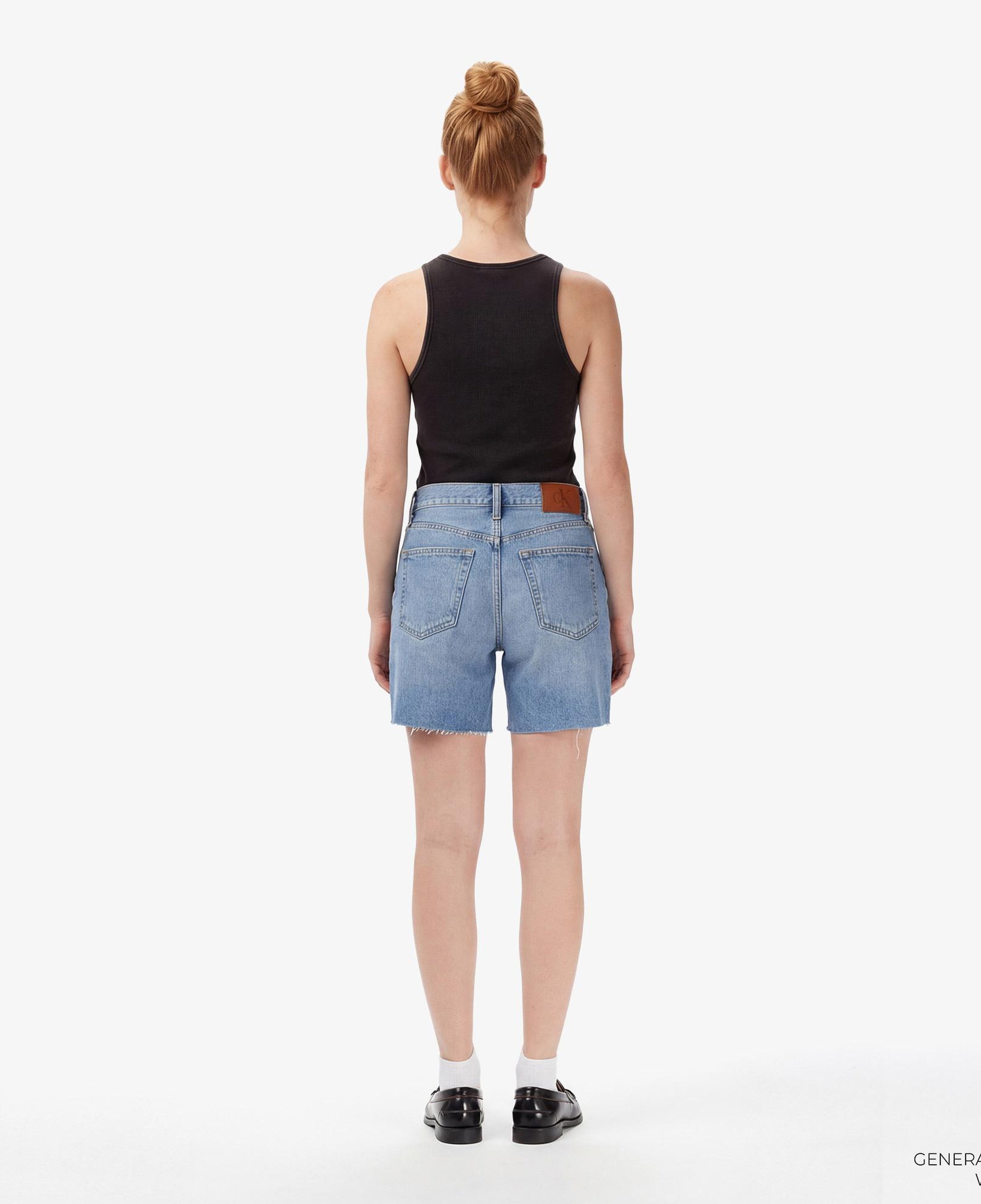 Calvin Klein 90S 6 in Blue Monaco Kadın Mavi Şort