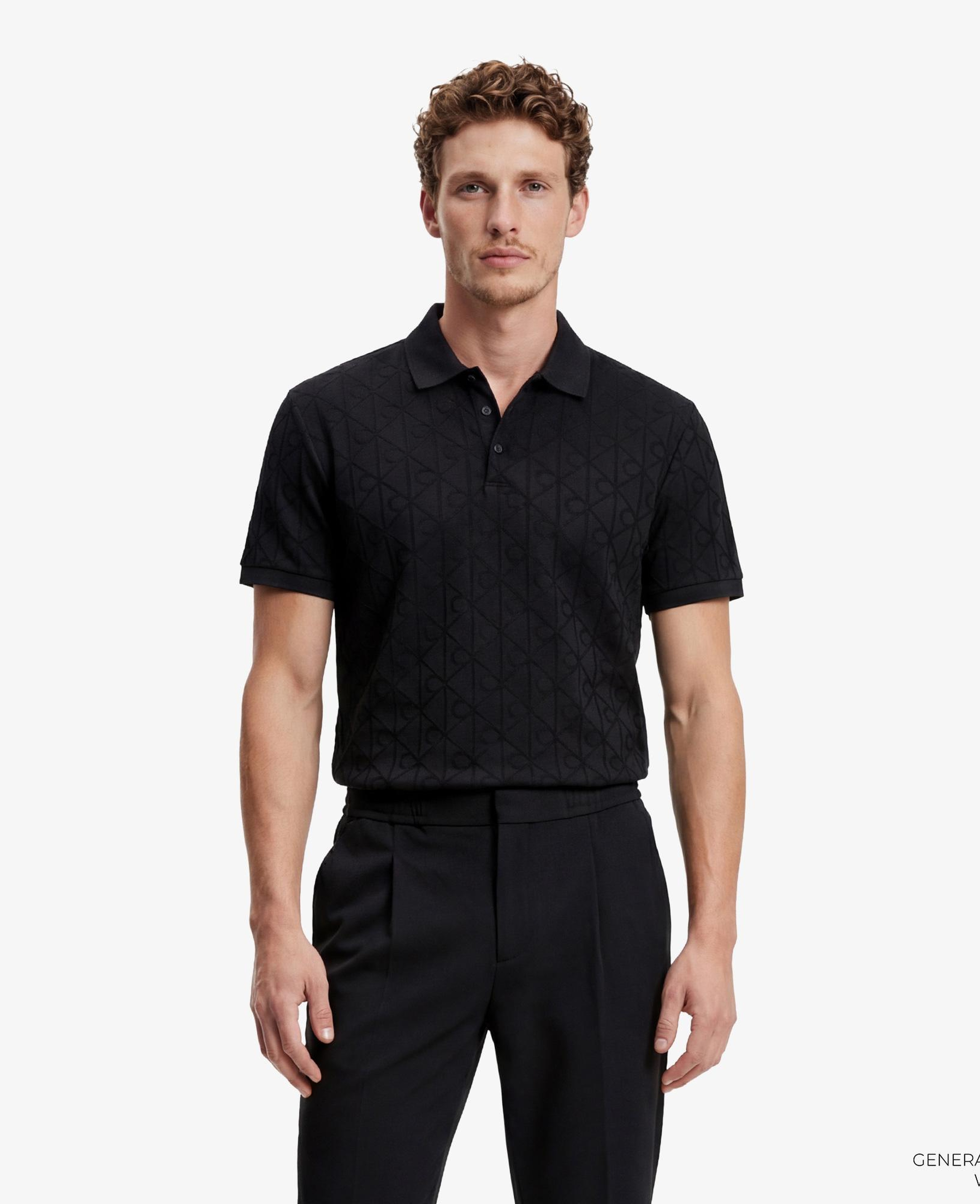 Calvin Klein Slim Tapered Knit Pleated Erkek Siyah Pantolon