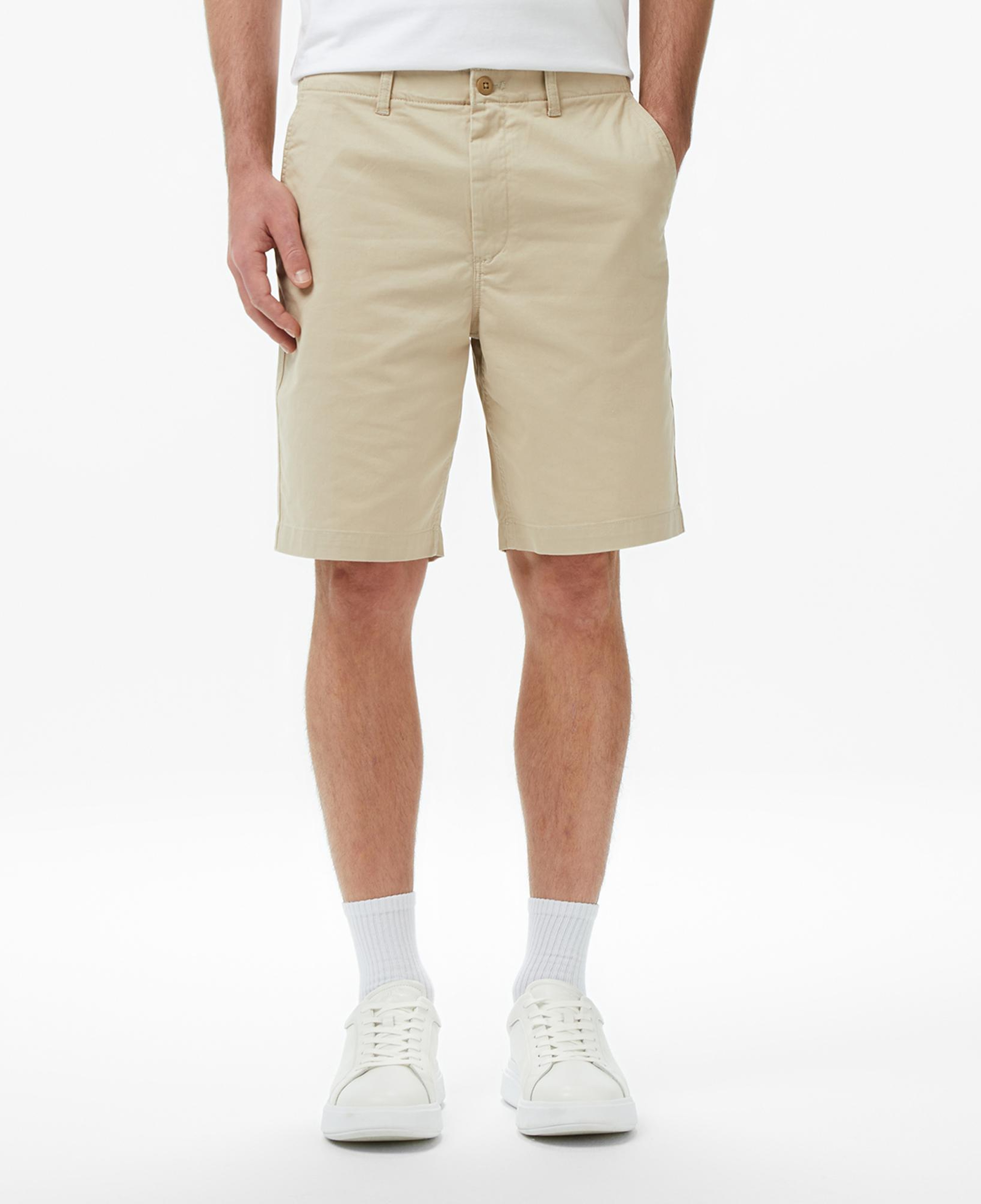 Calvin Klein Straight Comfort Cotton Chino Erkek Kahverengi Şort