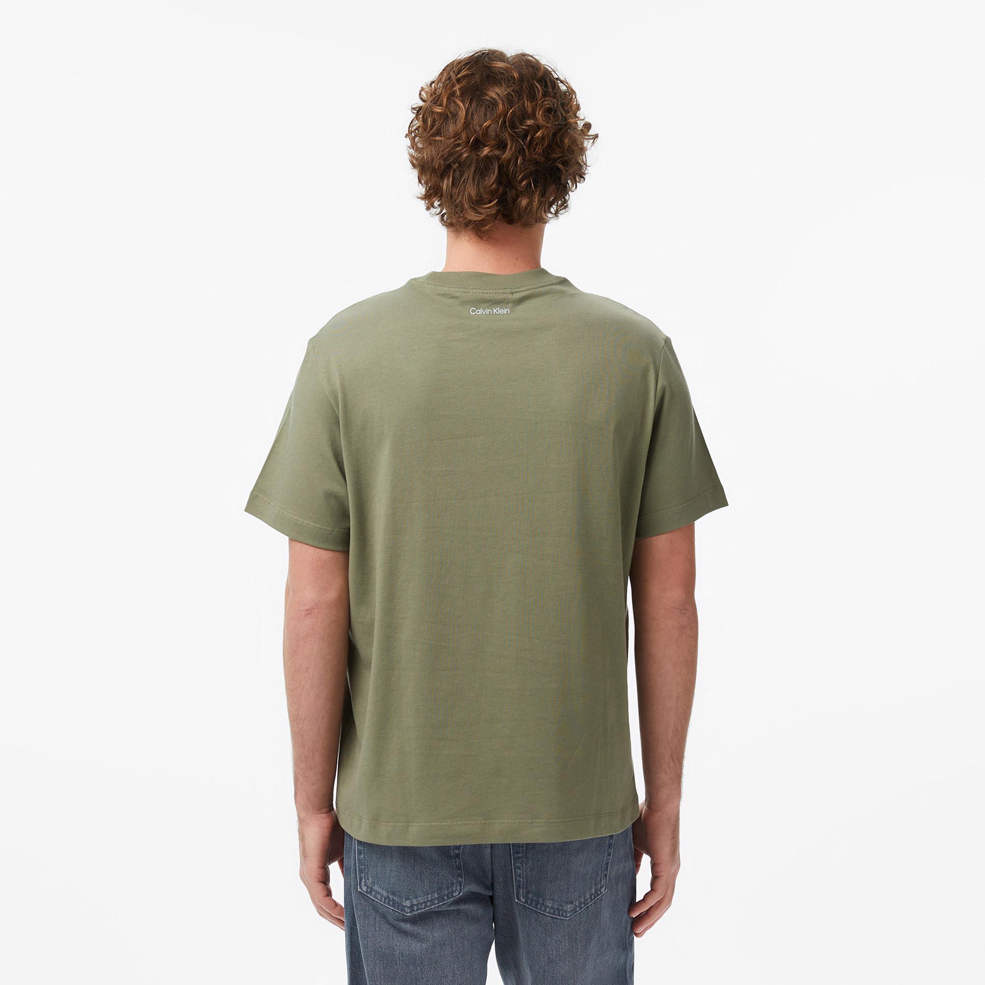 Calvin Klein 20S March Graphic Seasonal Erkek Haki T-Shirt